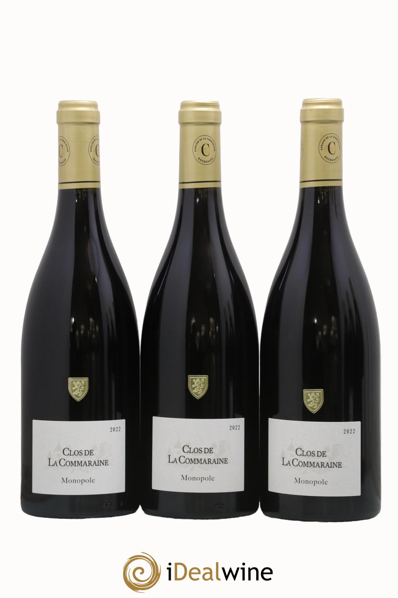 Pommard 1er Cru Clos de la Commaraine Domaine de la Commaraine 2022 - Lot de 3 bouteilles - 0