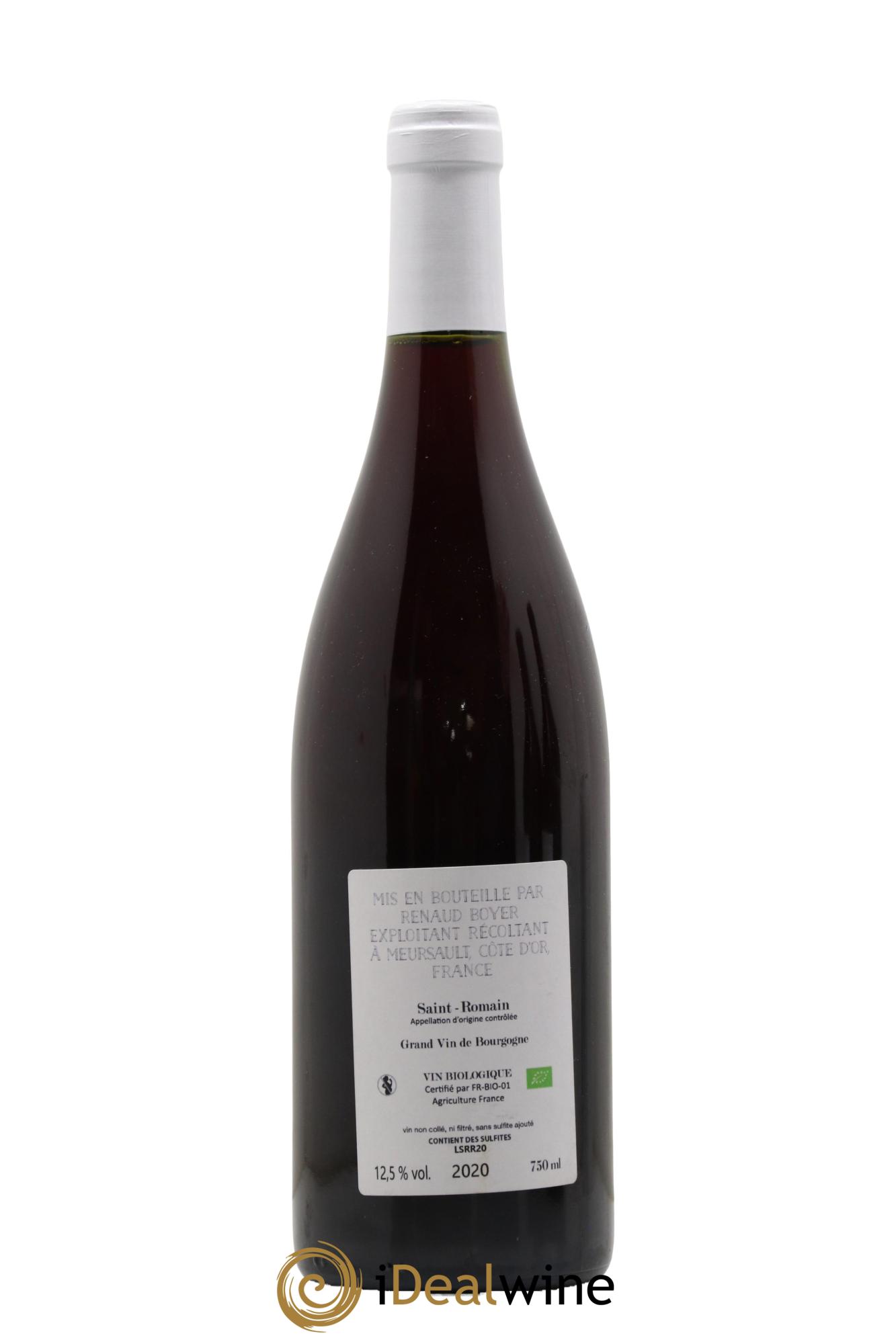 Saint-Romain Renaud Boyer 2020 - Lot of 1 bottle - 1