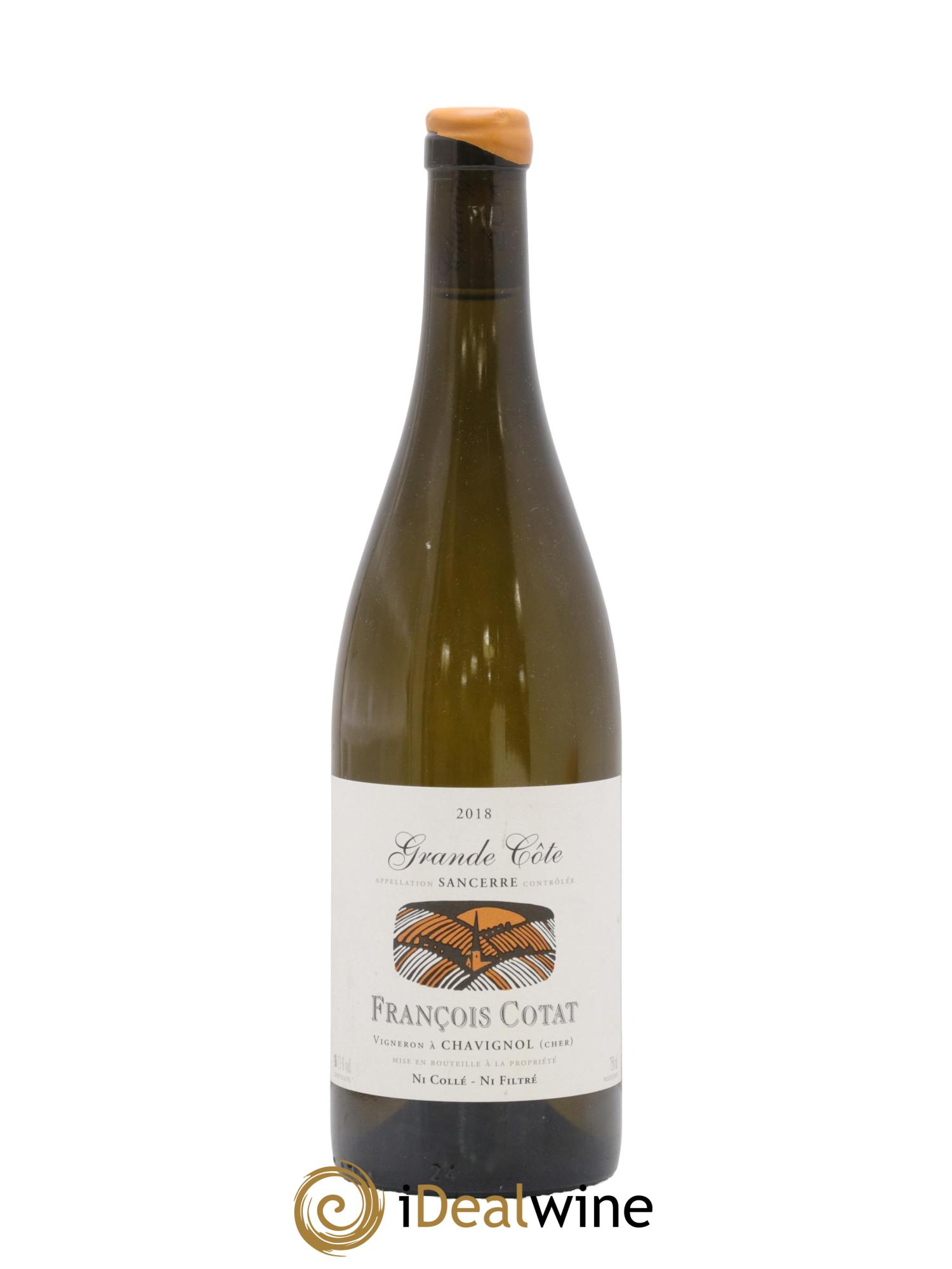 Sancerre La Grande Côte François Cotat 2018 - Lot de 1 bouteille - 0