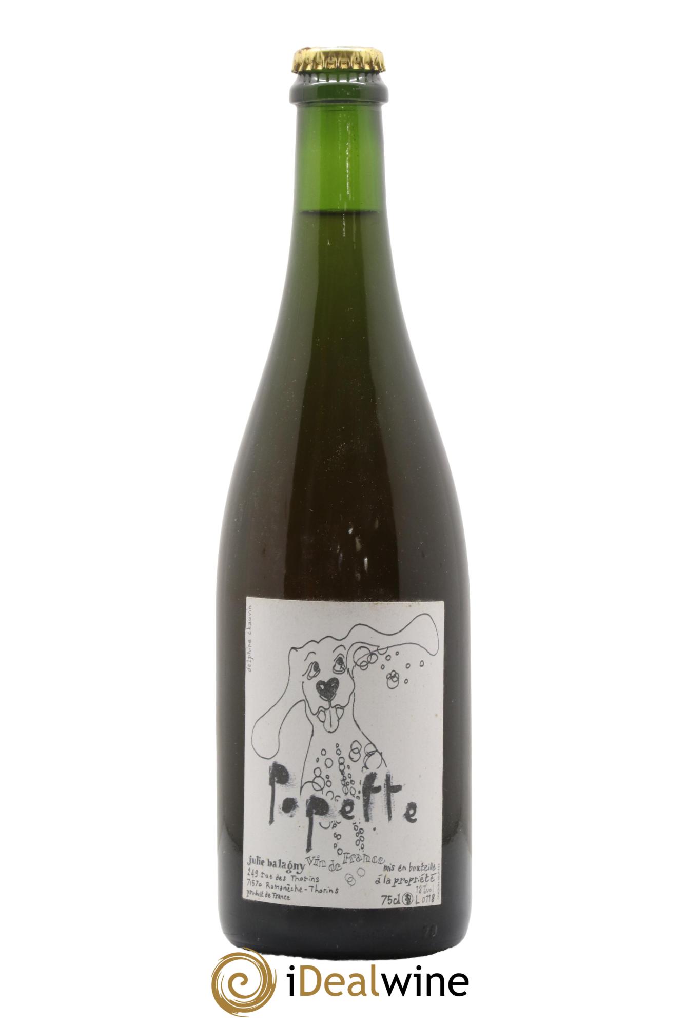 Vin de France Popette Julie Balagny 2018 - Lot de 1 bouteille - 0