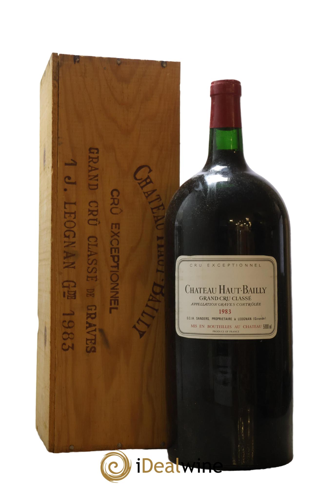 Château Haut-Bailly Cru Classé de Graves 1983 - Lot de 1 jeroboam - 1