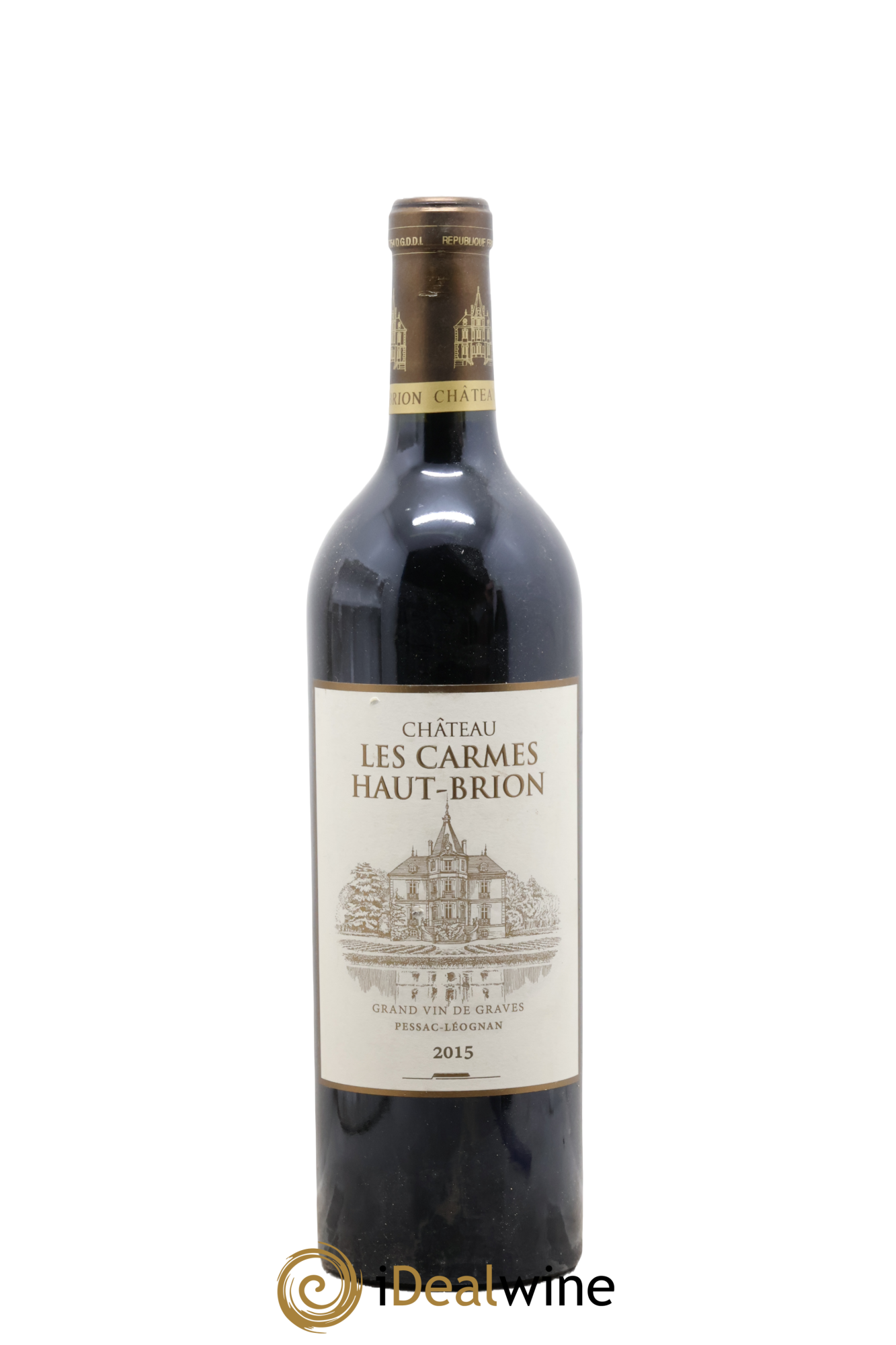 Château Les Carmes Haut-Brion 2015 - Lot de 1 bouteille - 0