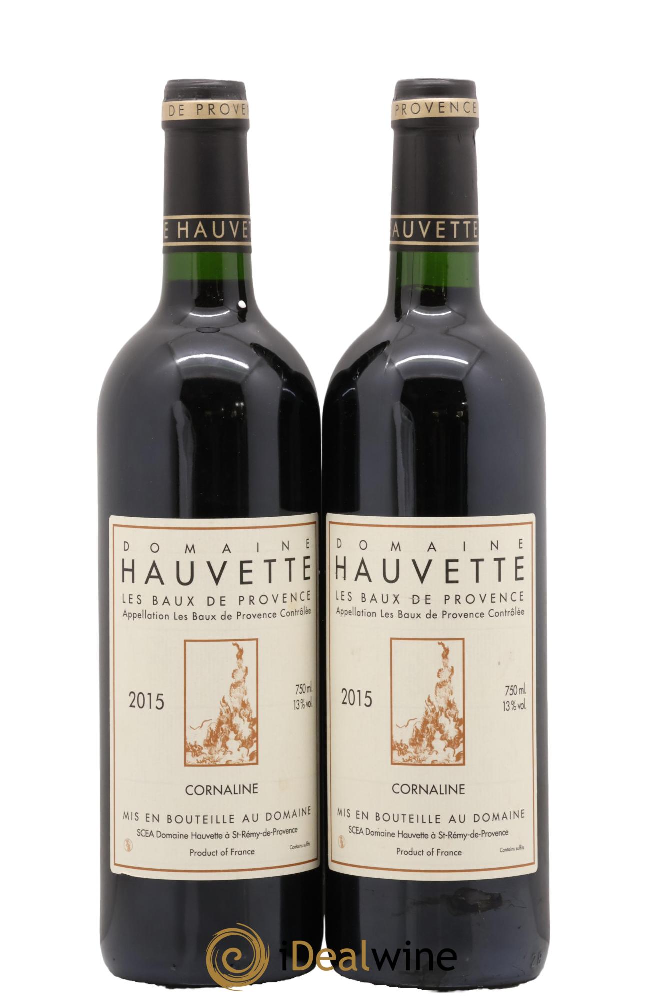 Alpilles Cornaline Hauvette (Domaine) 2015 - Lot of 2 bottles - 0