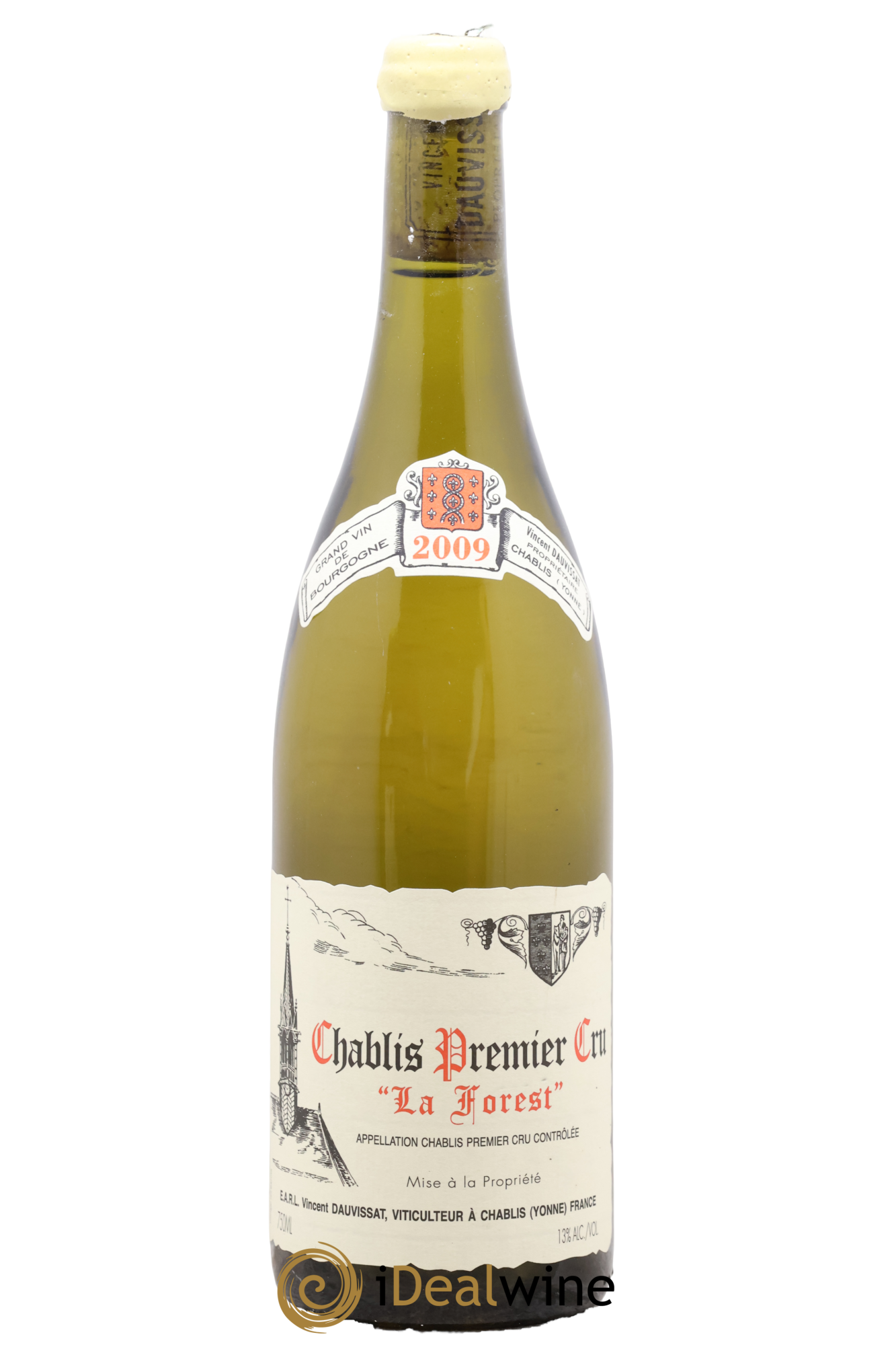 Chablis 1er Cru La Forest Vincent Dauvissat (Domaine) 2009 - Lot of 1 bottle - 0