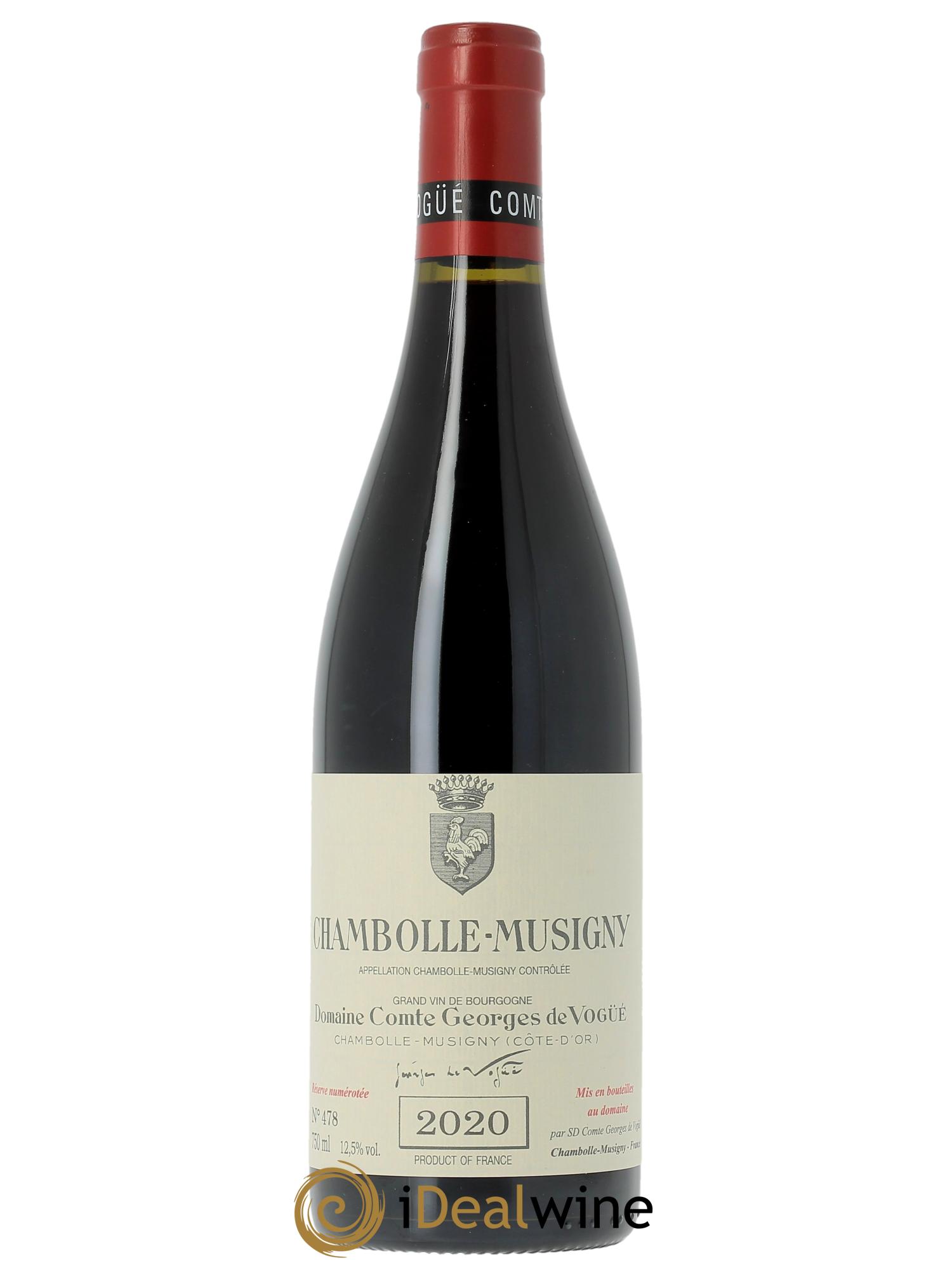 Chambolle-Musigny Comte Georges de Vogüé 2020 - Lot de 1 bouteille - 0