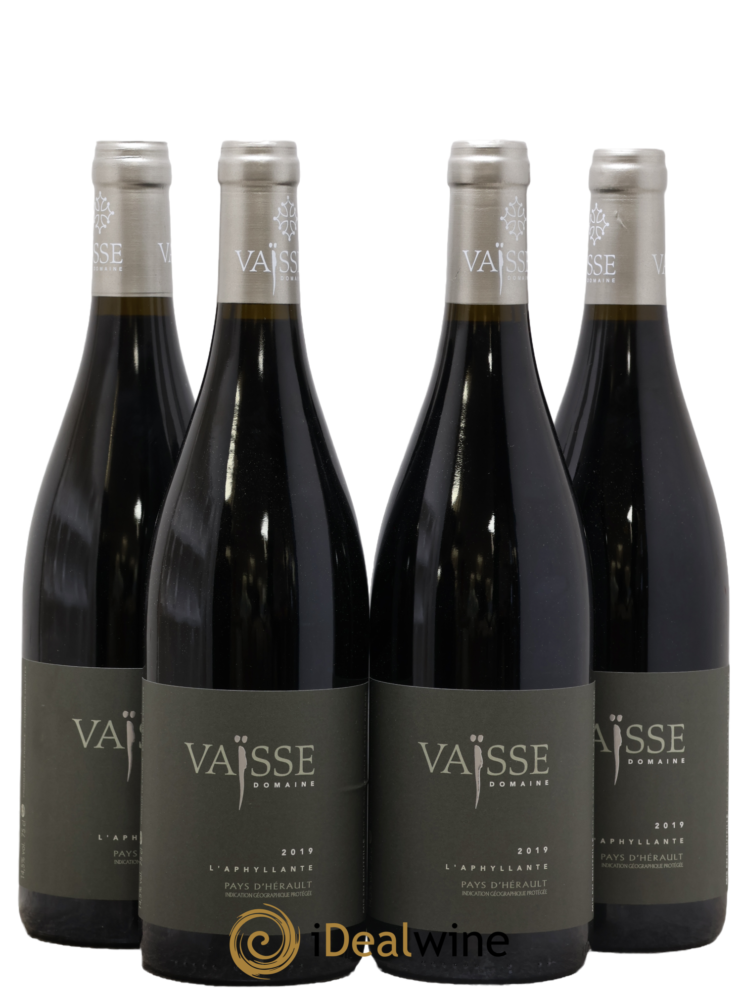 Pays d'Hérault L'Aphyllante Vaisse (Domaine) 2019 - Lot de 4 bouteilles - 0