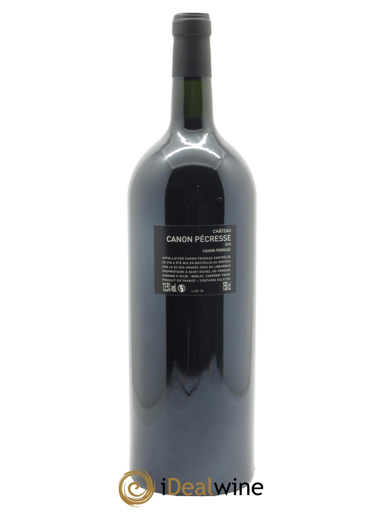 Château Canon Pécresse 2018 - Lot of 1 magnum - 1