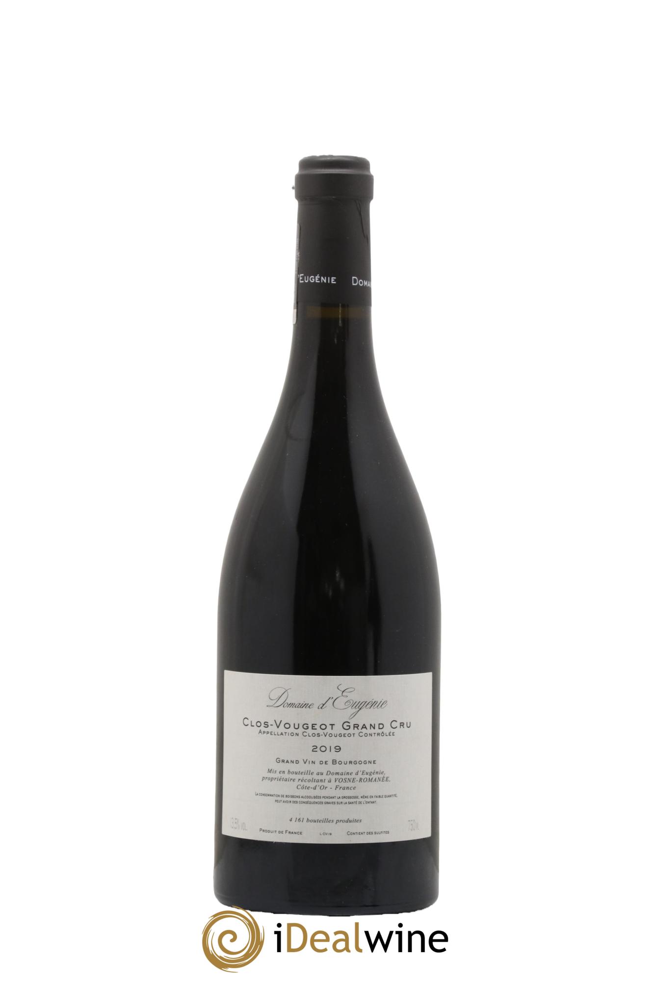 Clos de Vougeot Grand Cru Domaine René Engel - Domaine Eugénie 2019 - Lotto di 1 bottiglia - 1