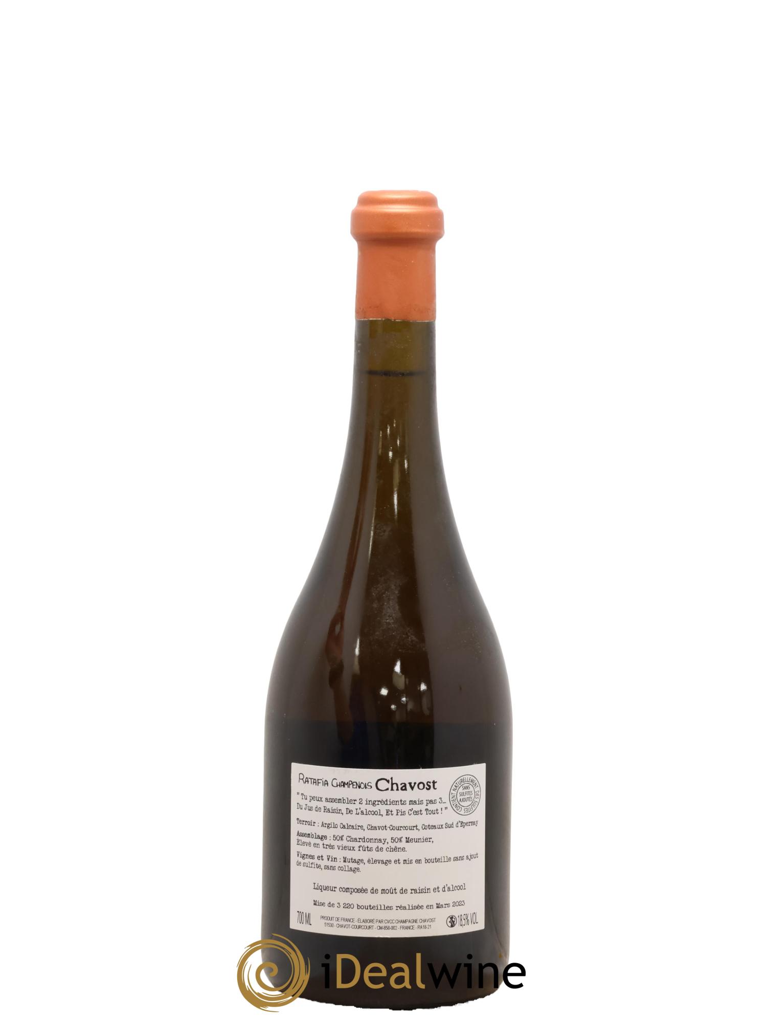 Ratafia Champagne Solera Chavost - Posten von 1 Flasche - 1