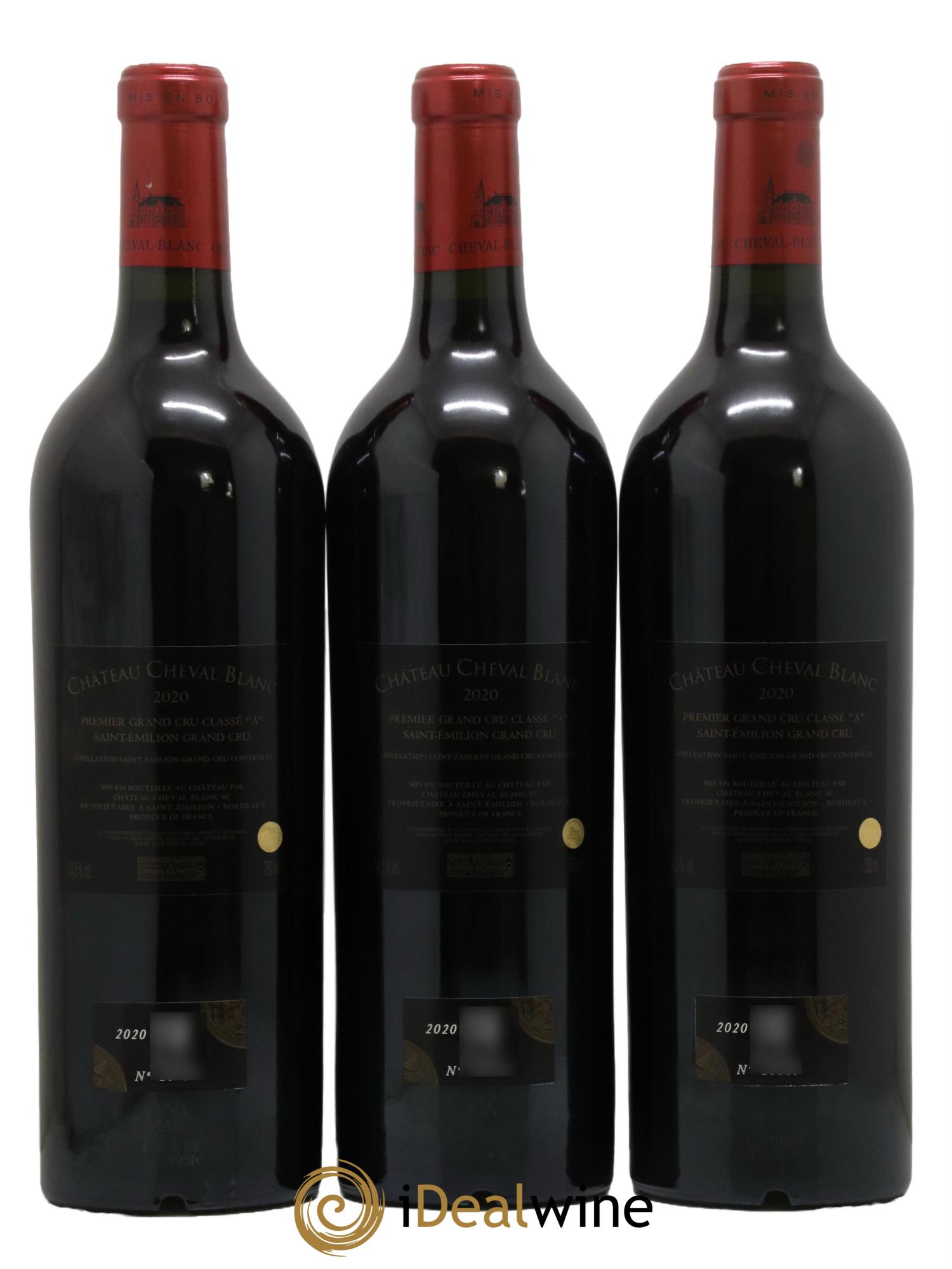 Château Cheval Blanc 1er Grand Cru Classé A 2020 - Lot de 6 bouteilles - 4