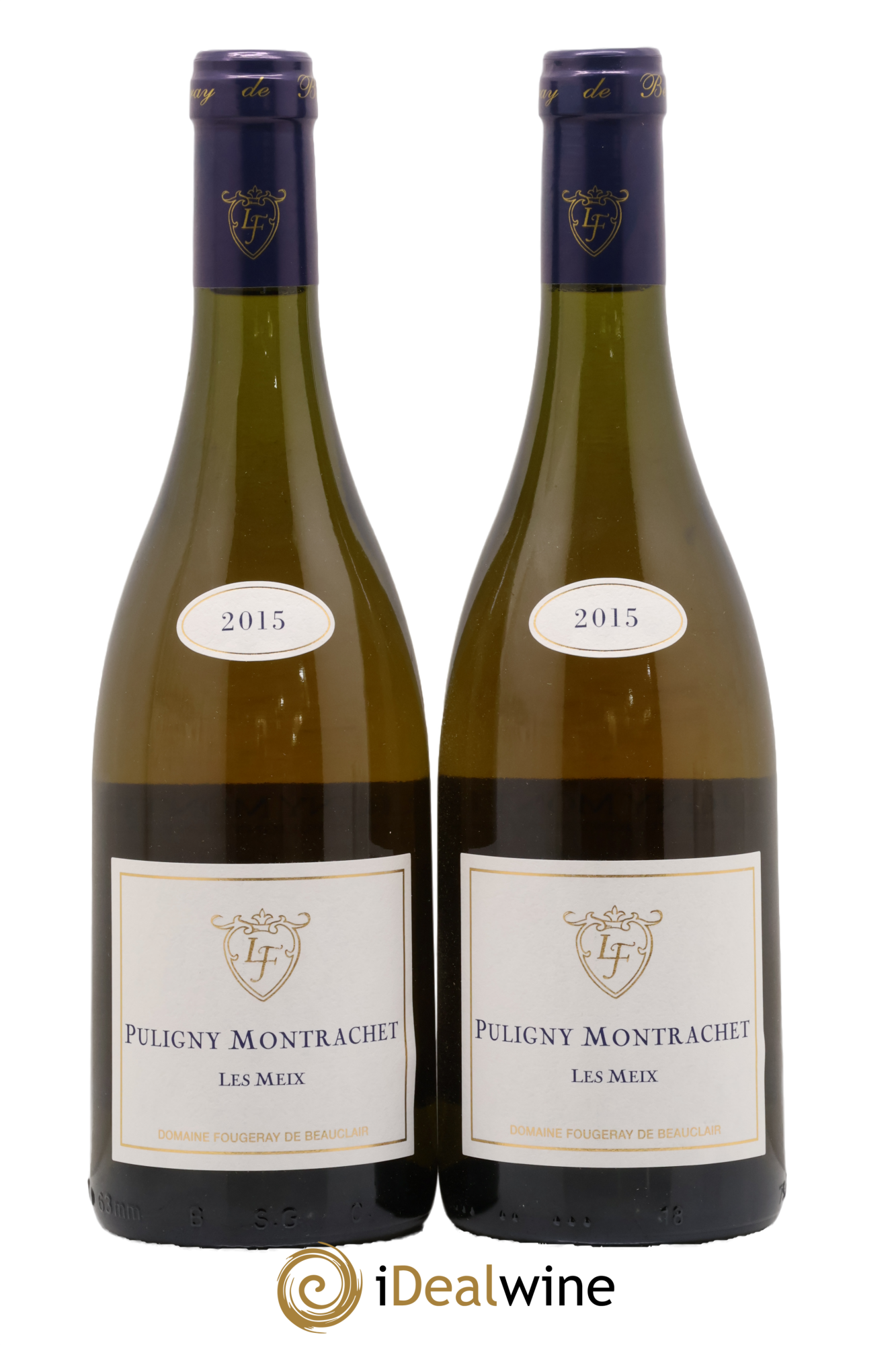 Puligny-Montrachet Les Meix Fougeray de Beauclair 2015 - Lot de 2 bouteilles - 0