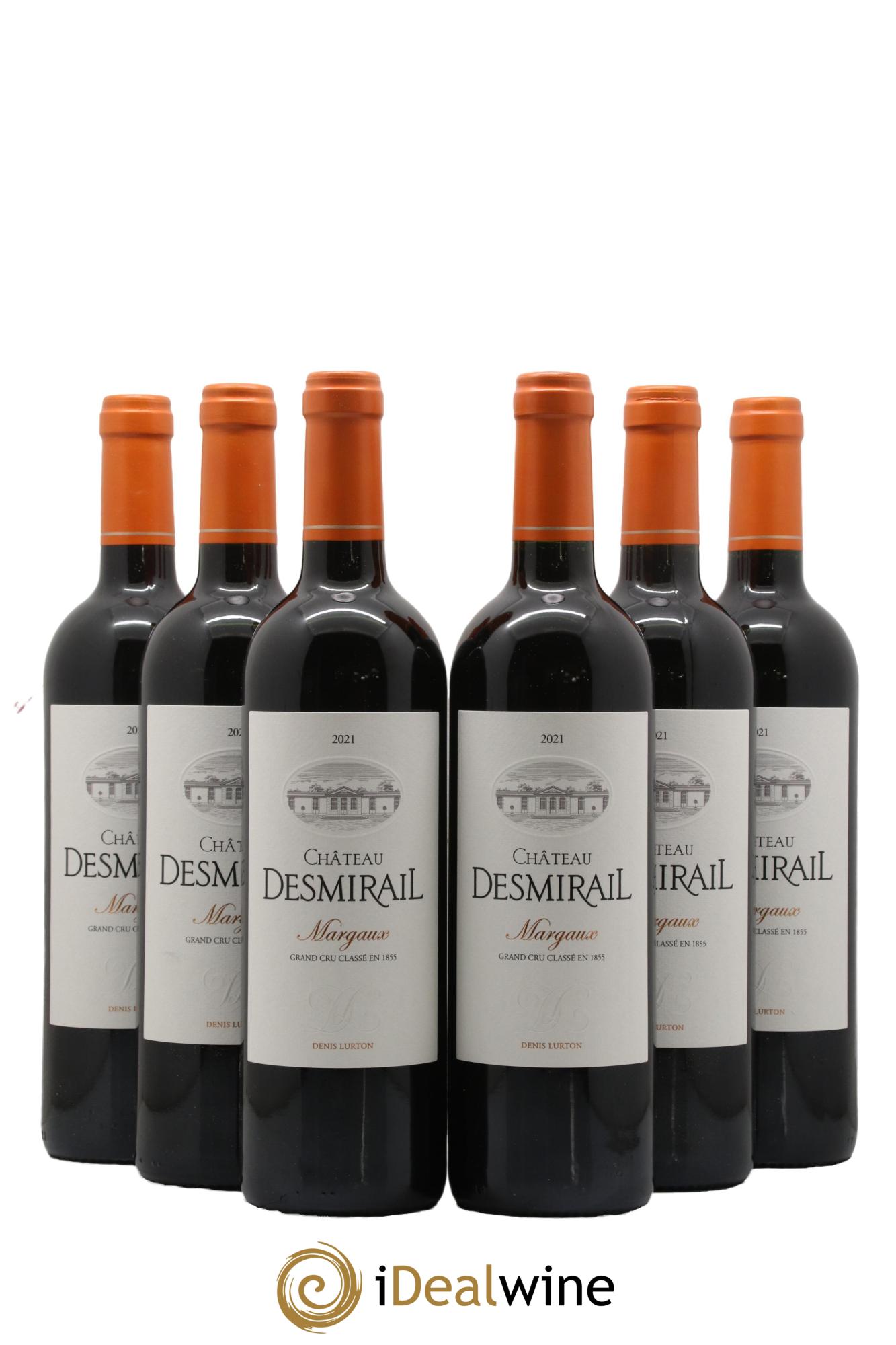 Château Desmirail 3ème Grand Cru Classé  2021 - Posten von 6 Flaschen - 0