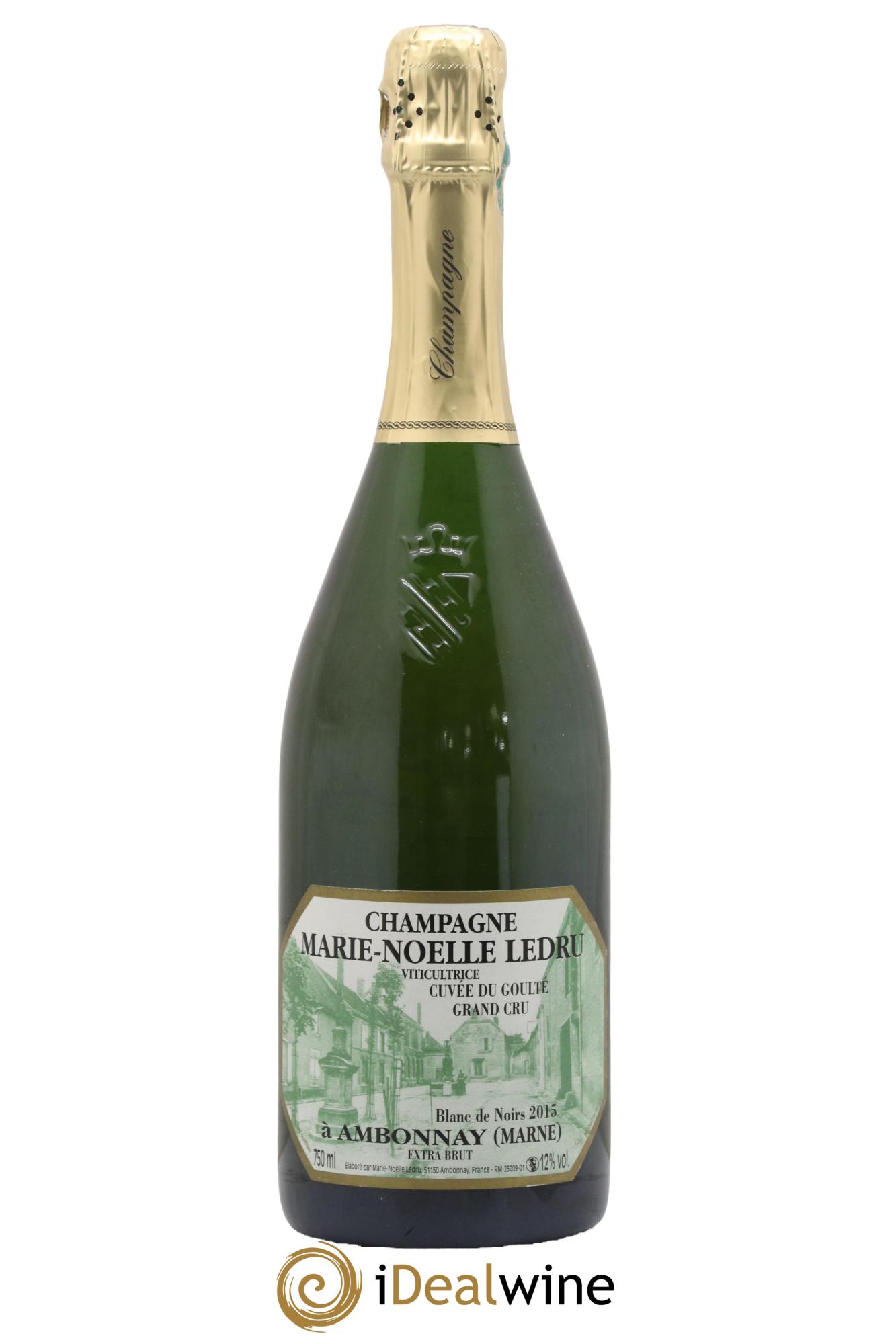 Cuvée du Goulté Blanc de Noirs Marie-Noëlle Ledru 2015 - Lot de 1 bouteille - 0