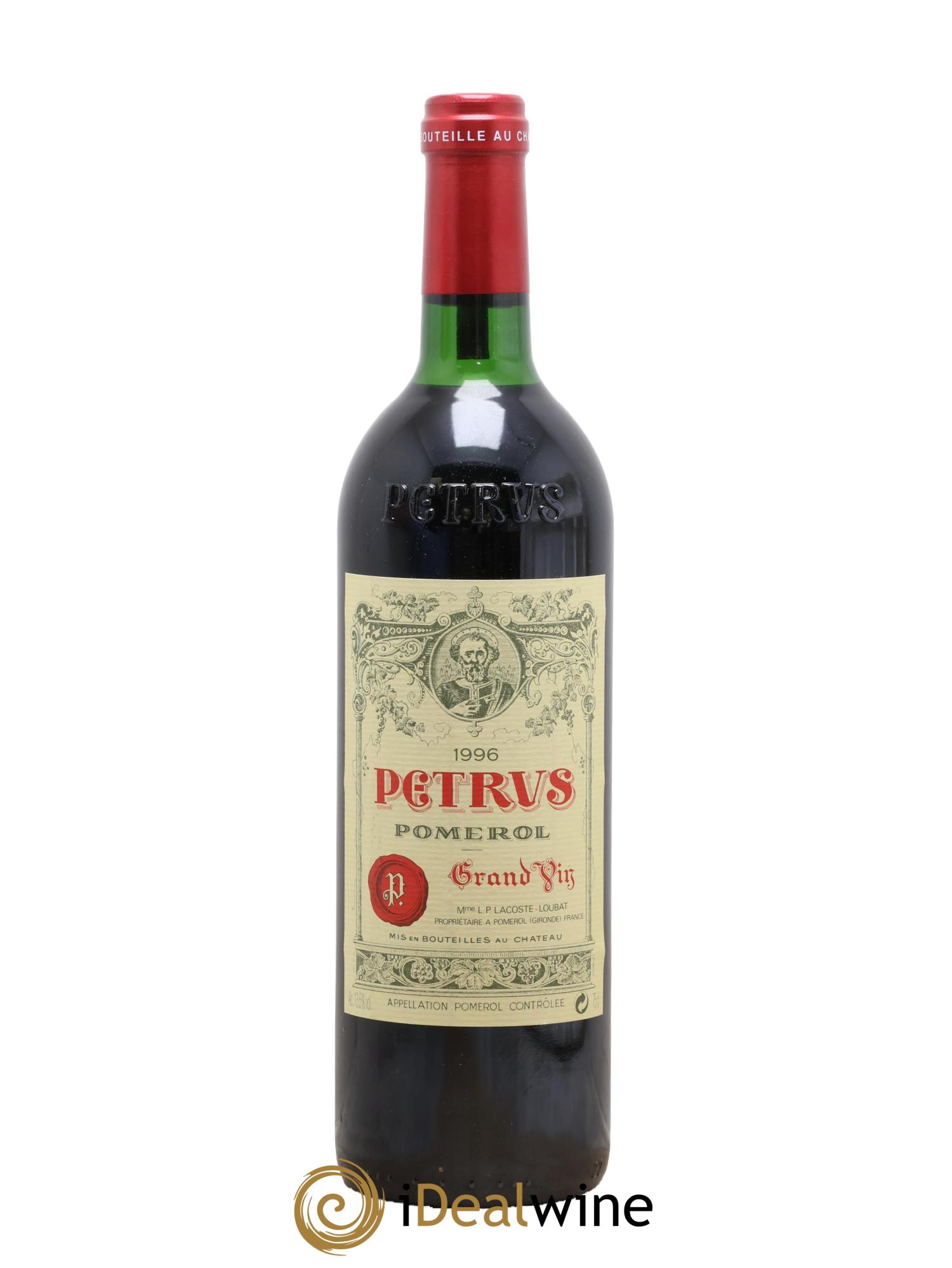 Petrus 1996 - Lot de 1 bouteille - 0