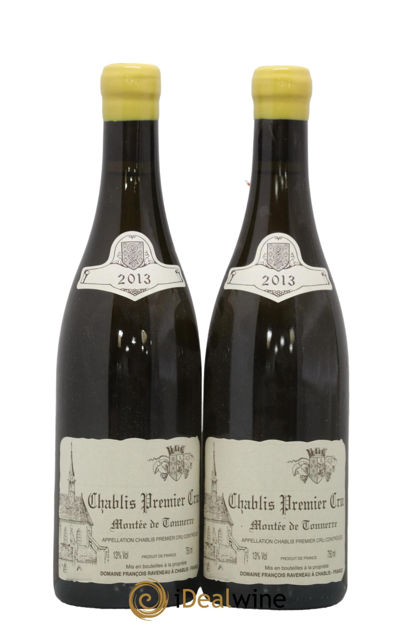 Chablis 1er Cru Montée de Tonnerre Raveneau (Domaine) 2013 - Lot de 2 bouteilles - 0