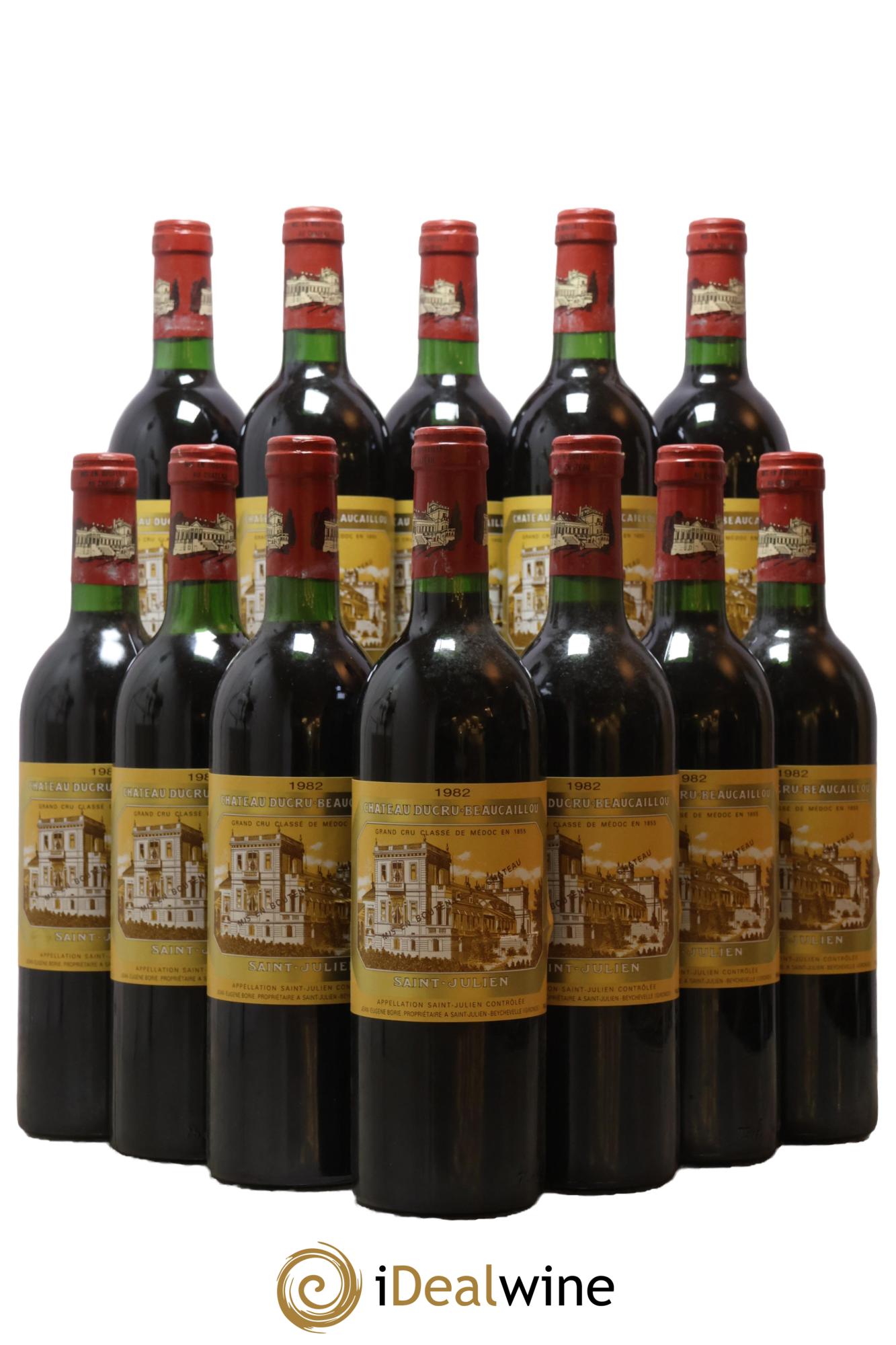 Château Ducru Beaucaillou 2ème Grand Cru Classé 1982 - Lot de 12 bouteilles - 0