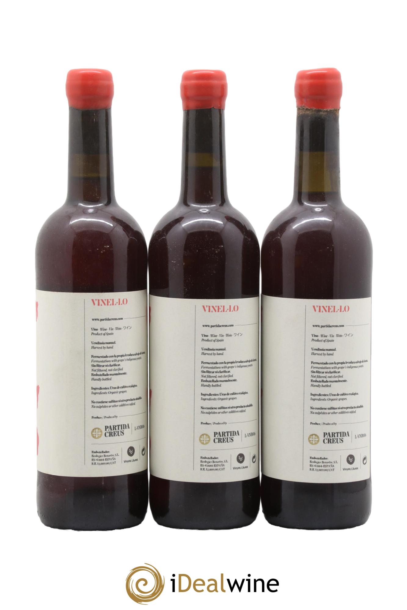 Espagne VN Partida Creus 2016 - Lot de 3 bouteilles - 1
