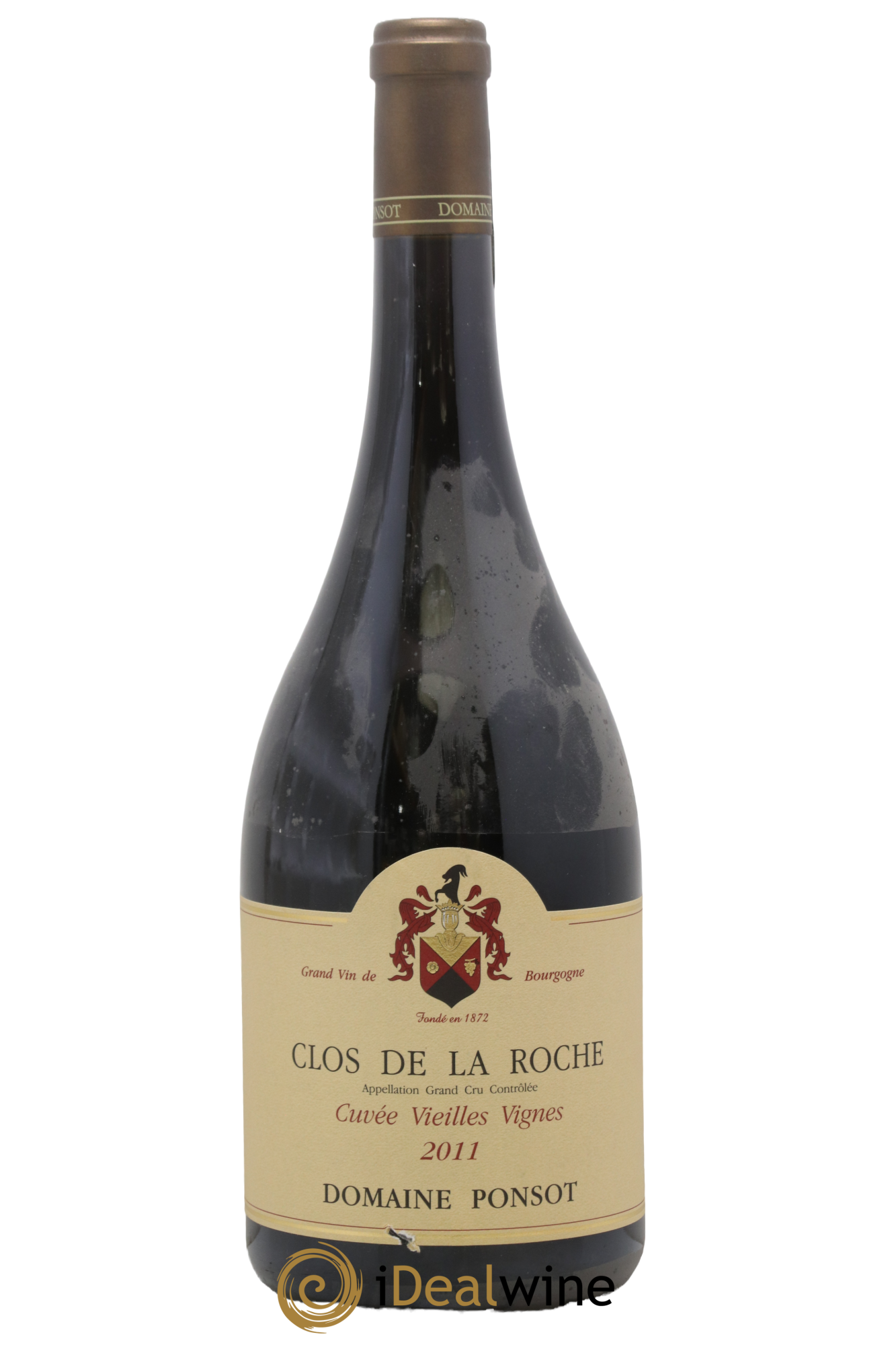 Clos de la Roche Grand Cru Vieilles Vignes Ponsot (Domaine) 2011 - Lot of 1 magnum - 0