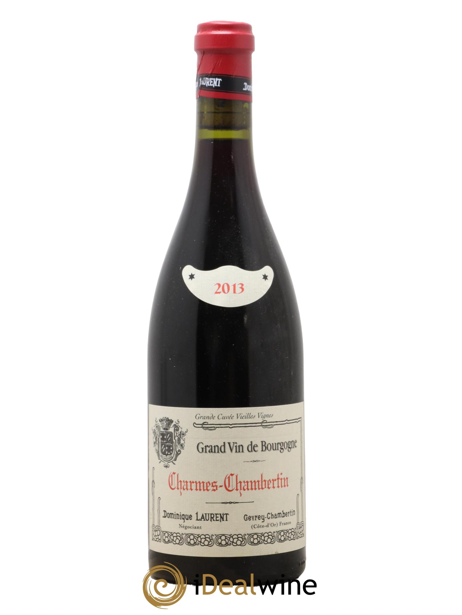 Charmes-Chambertin Grand Cru Vieilles Vignes Dominique Laurent 2013 - Posten von 1 Flasche - 0