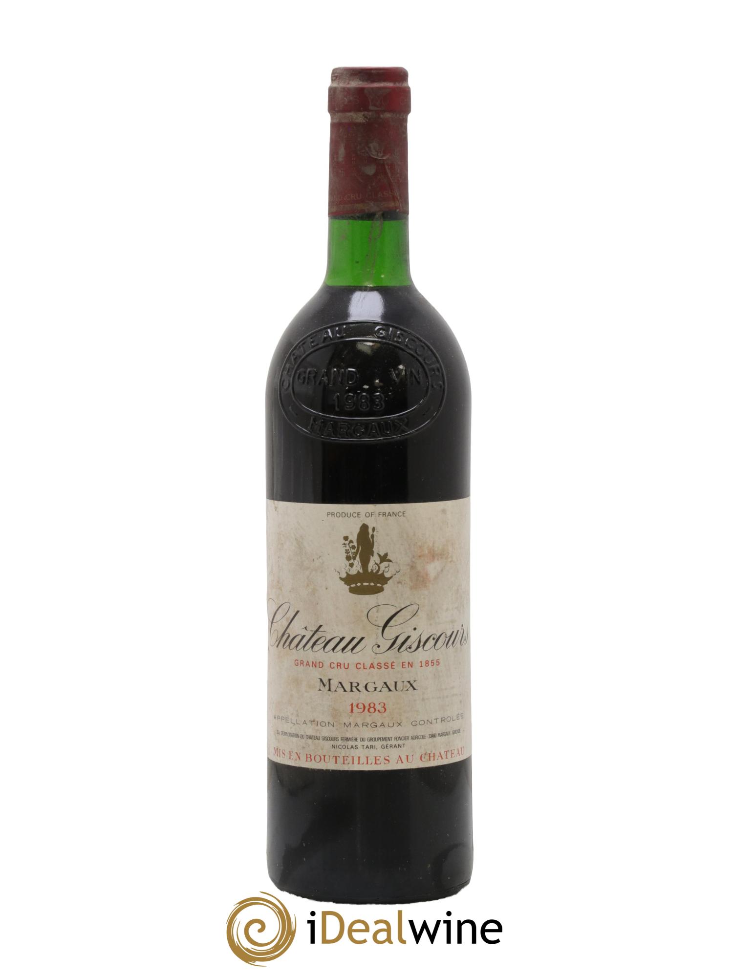 Château Giscours 3ème Grand Cru Classé 1983 - Lot de 1 bouteille - 0