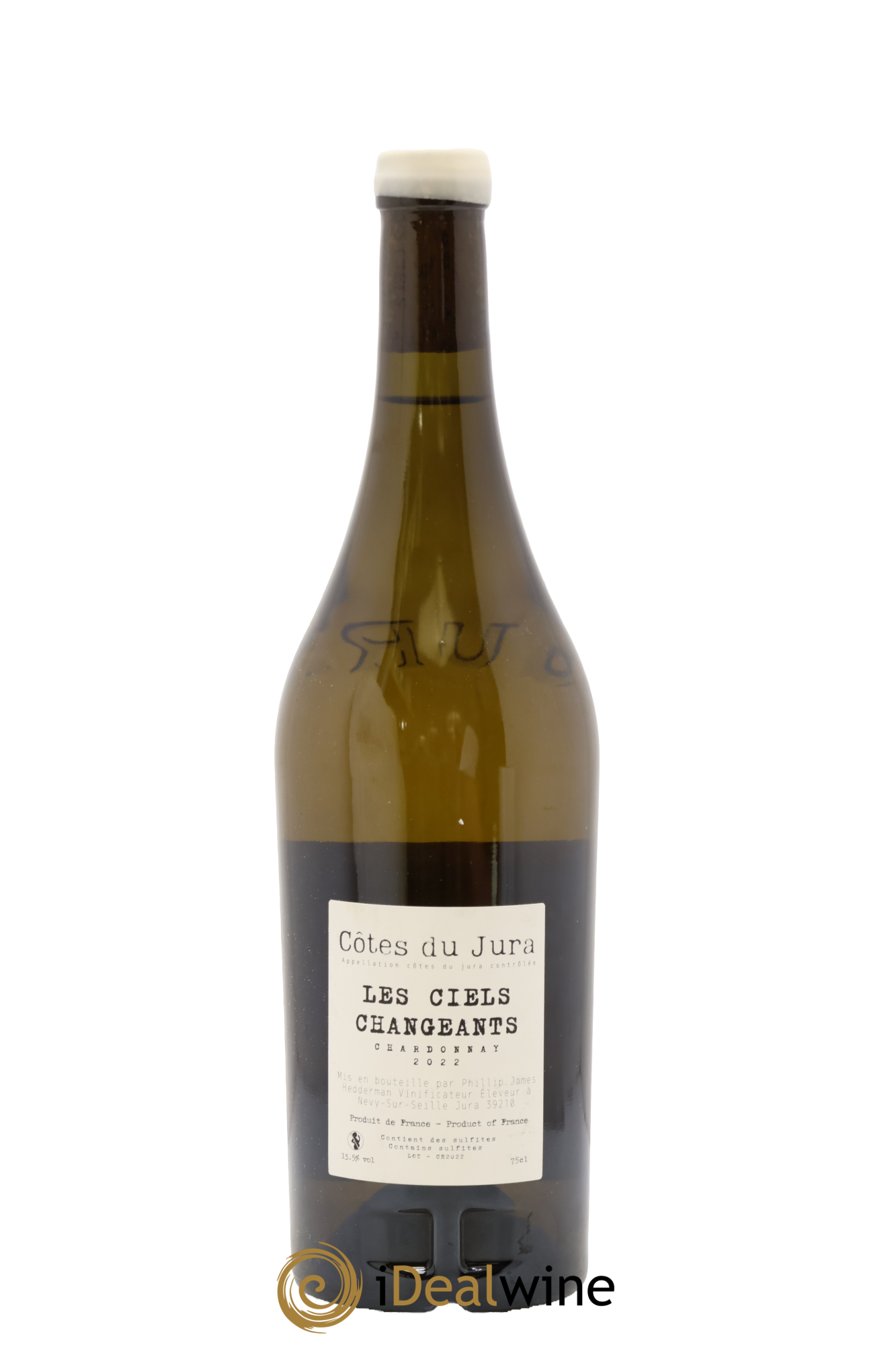 Côtes du Jura Chardonnay Les Ciels Changeants 2022 - Lot de 1 bouteille - 1