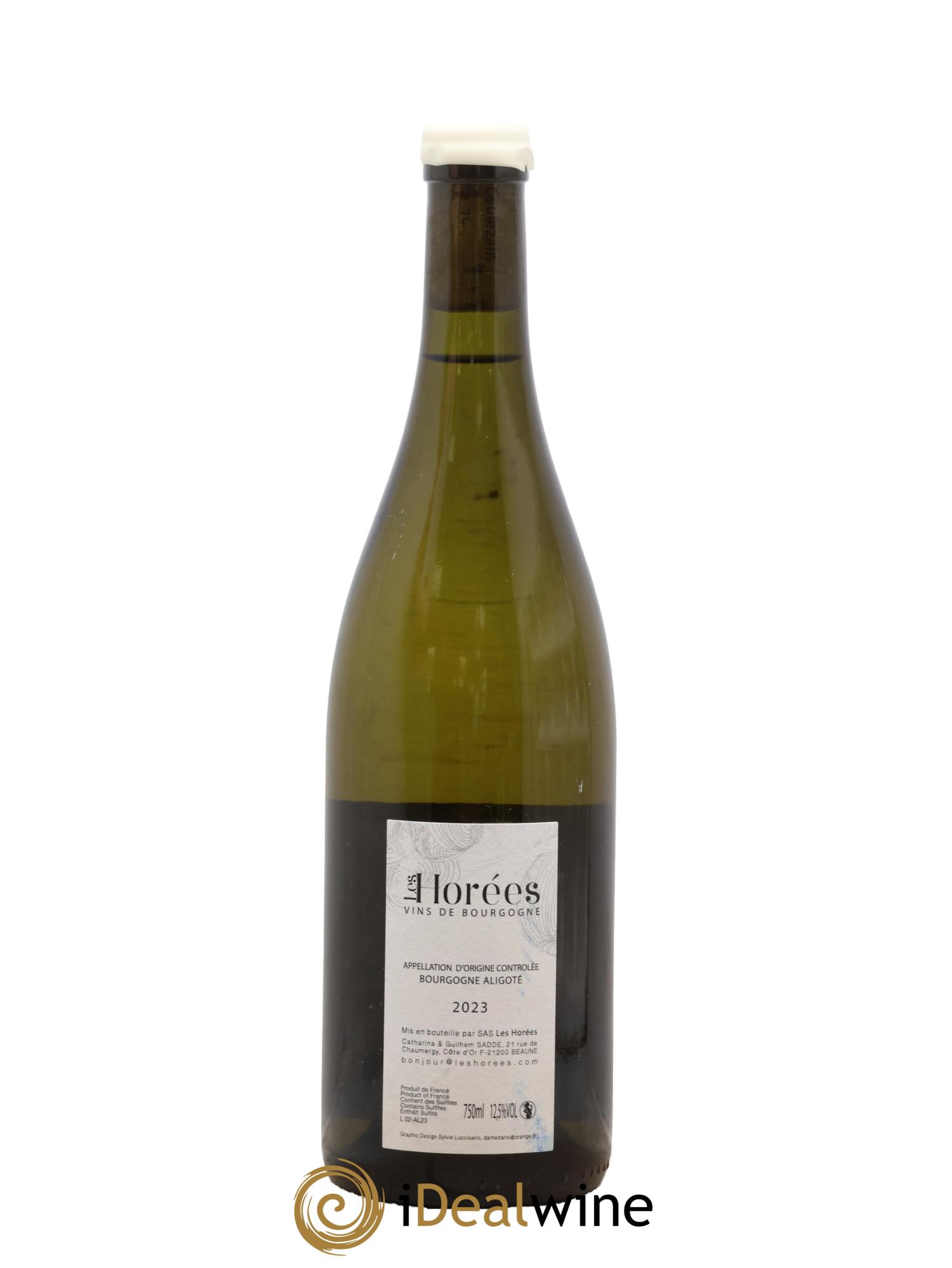 Bourgogne Aligoté En Coulezain Les Horées 2023 - Lot of 1 bottle - 1