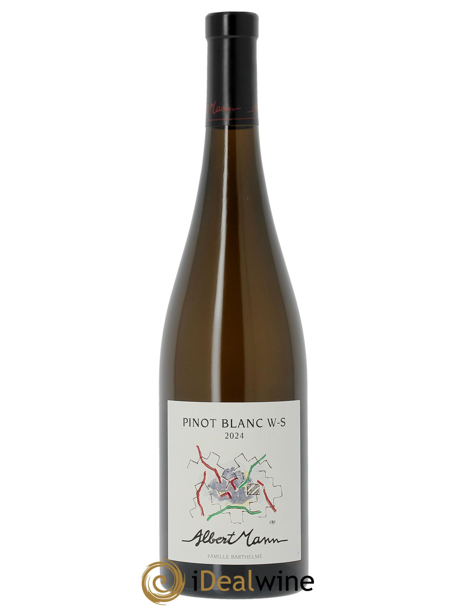 Alsace Pinot blanc W-S Albert Mann  2024 - Lot de 1 bouteille - 0