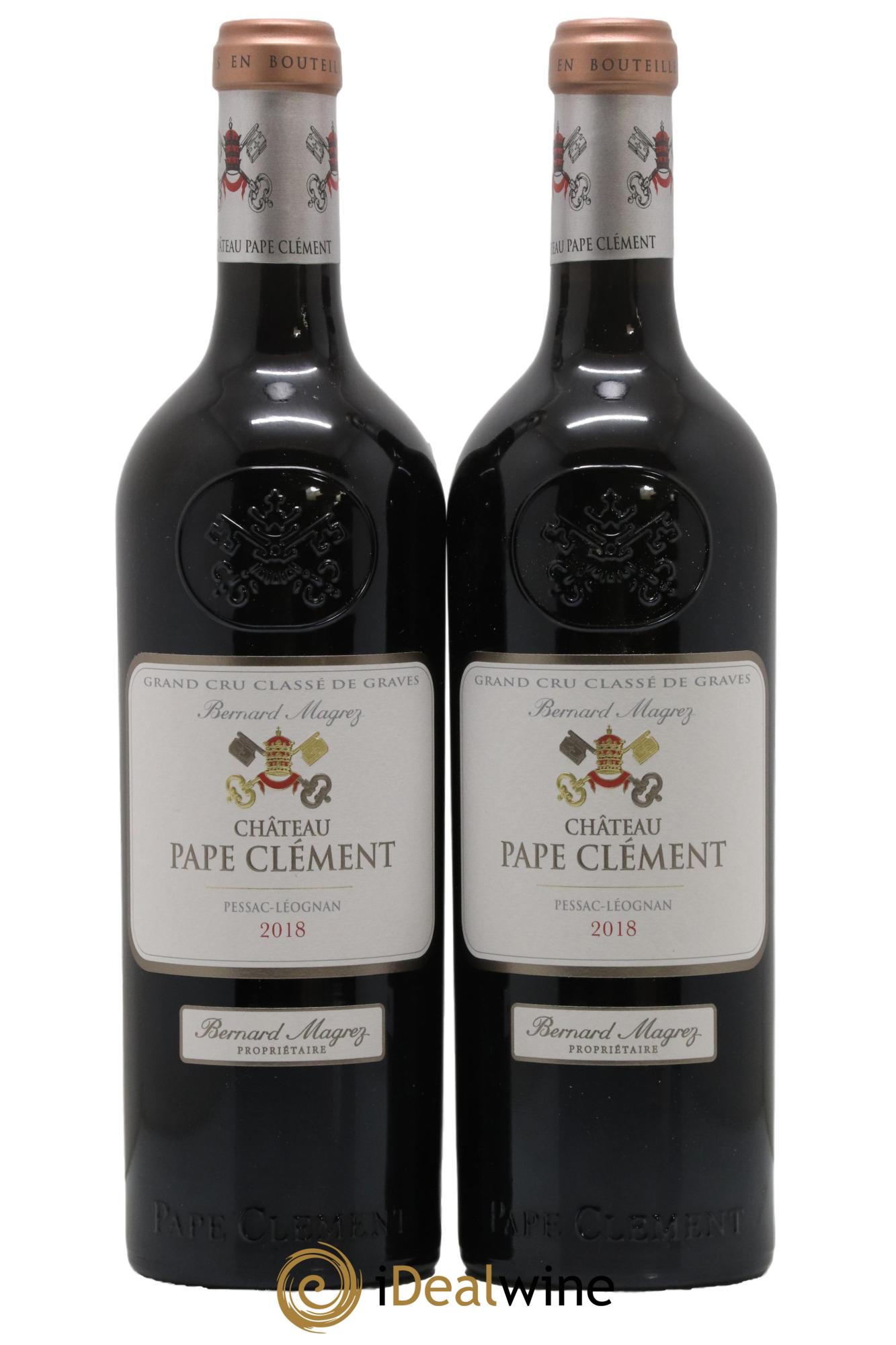 Château Pape Clément Cru Classé de Graves 2018 - Lot de 2 bouteilles - 0