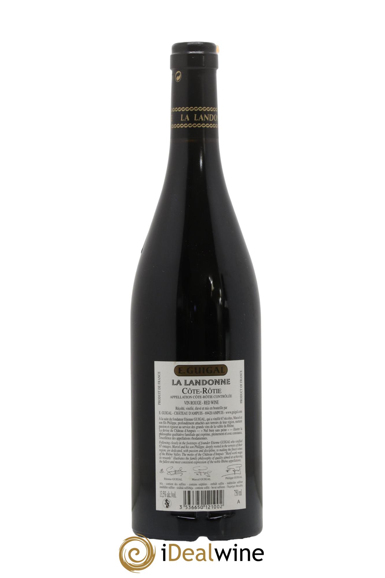 Côte-Rôtie La Landonne Guigal 2016 - Lot de 1 bouteille - 1