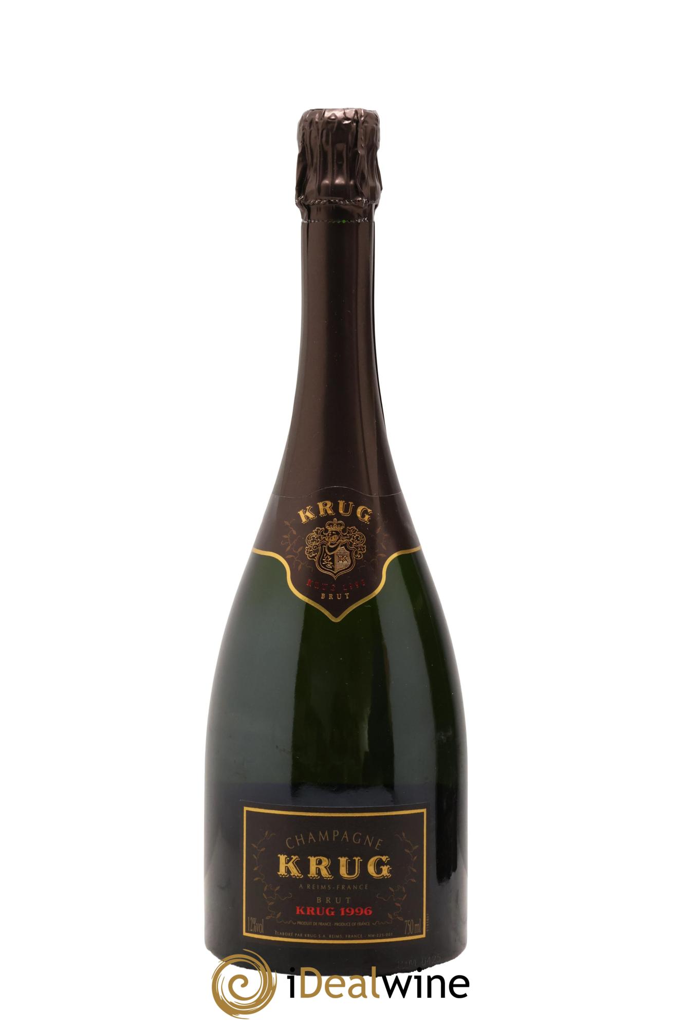 Vintage Krug 1996 - Lot de 1 bouteille - 1