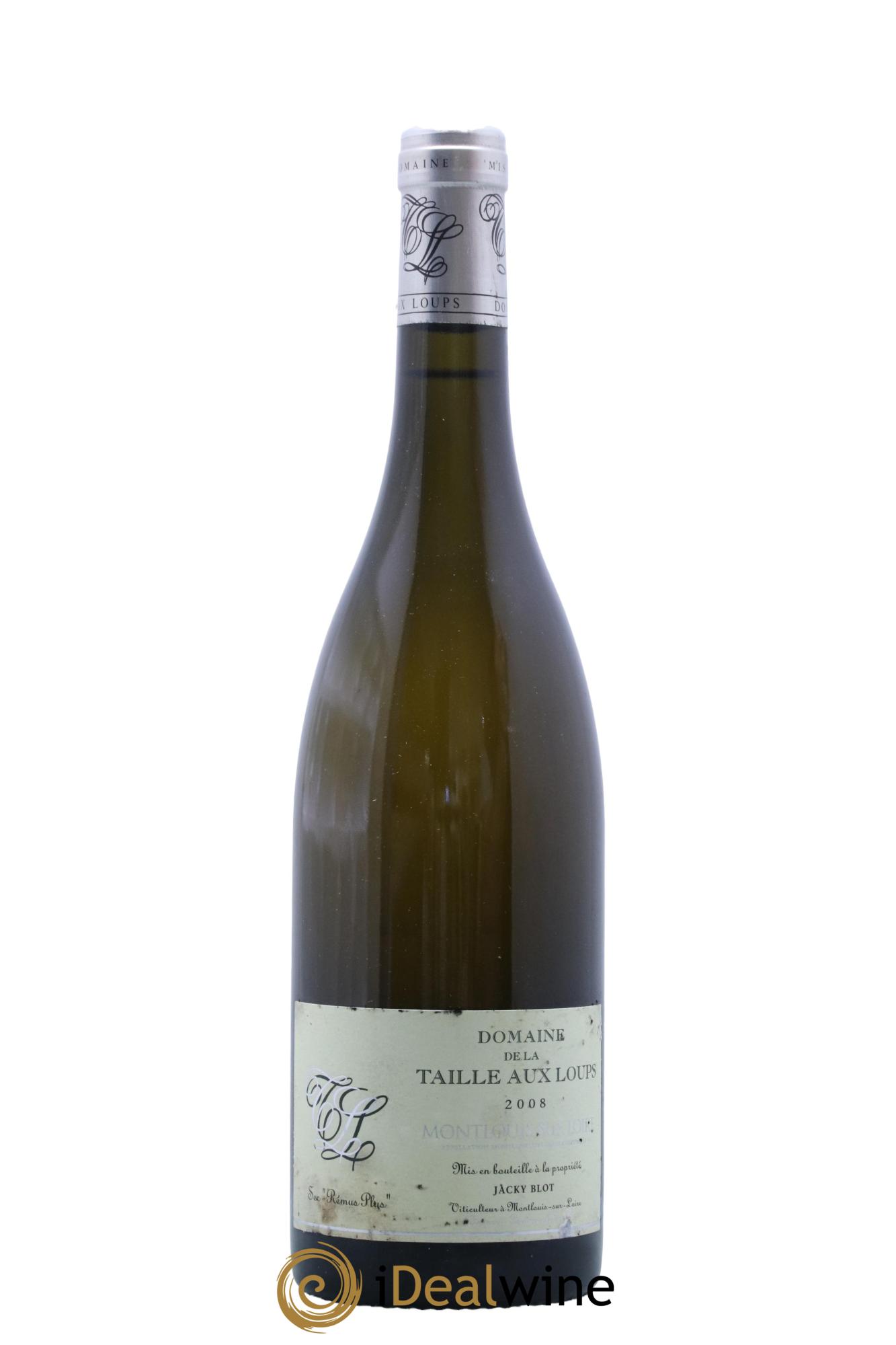 Montlouis-sur-Loire Rémus Plus La Taille aux Loups - Jacky Blot 2008 - Lot de 1 bouteille - 0