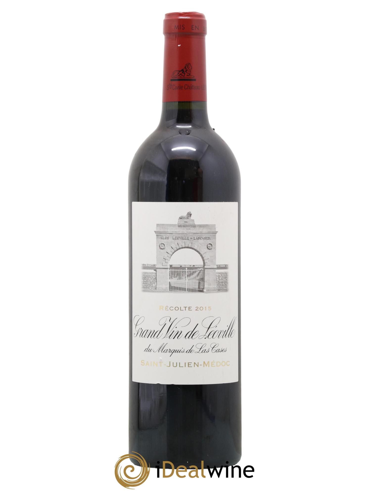 Château Léoville Las Cases 2ème Grand Cru Classé 2015 - Lot de 1 bouteille - 0