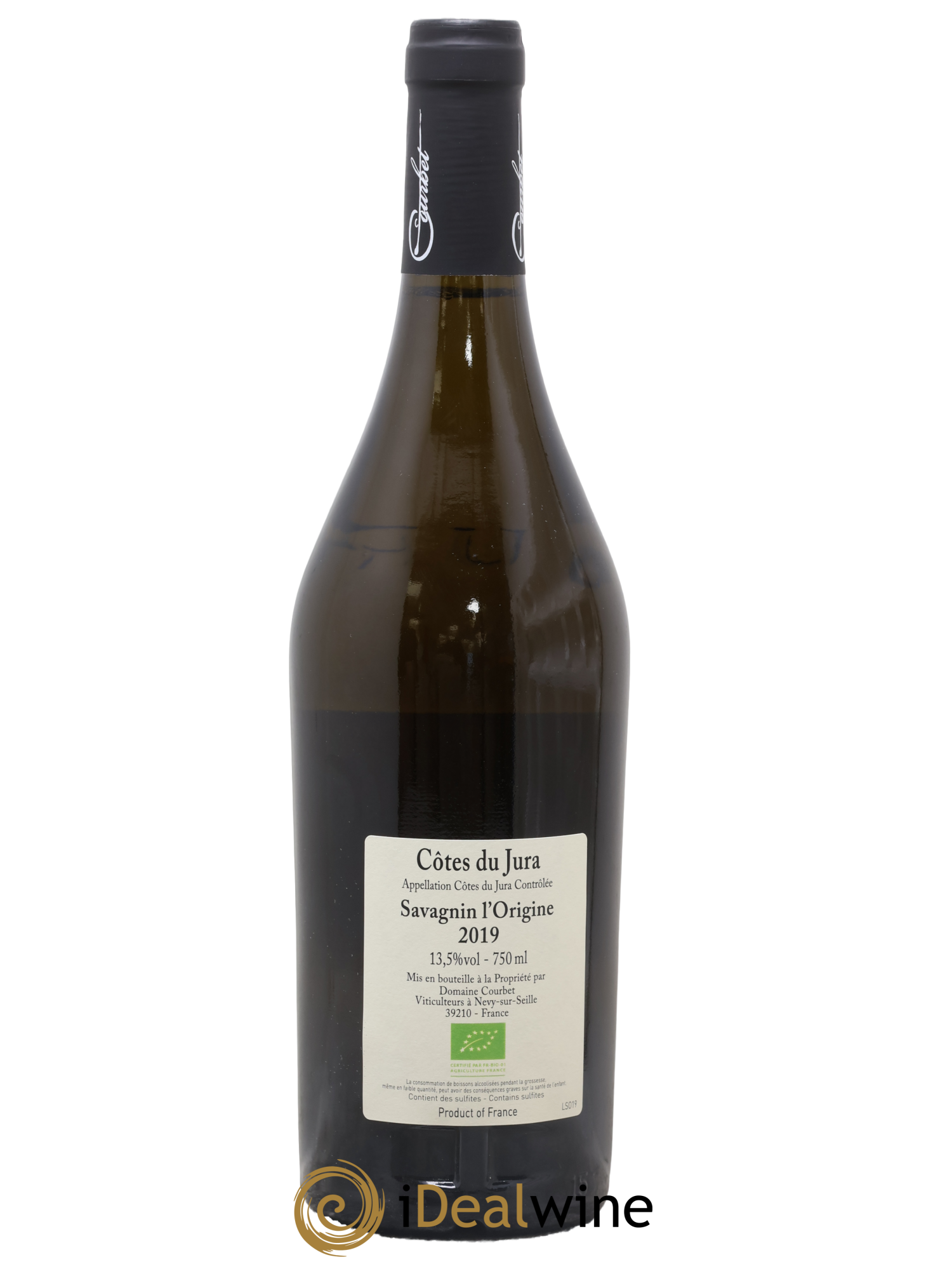 Côtes du Jura L'Origine Domaine Courbet 2019 - Lot of 1 bottle - 1