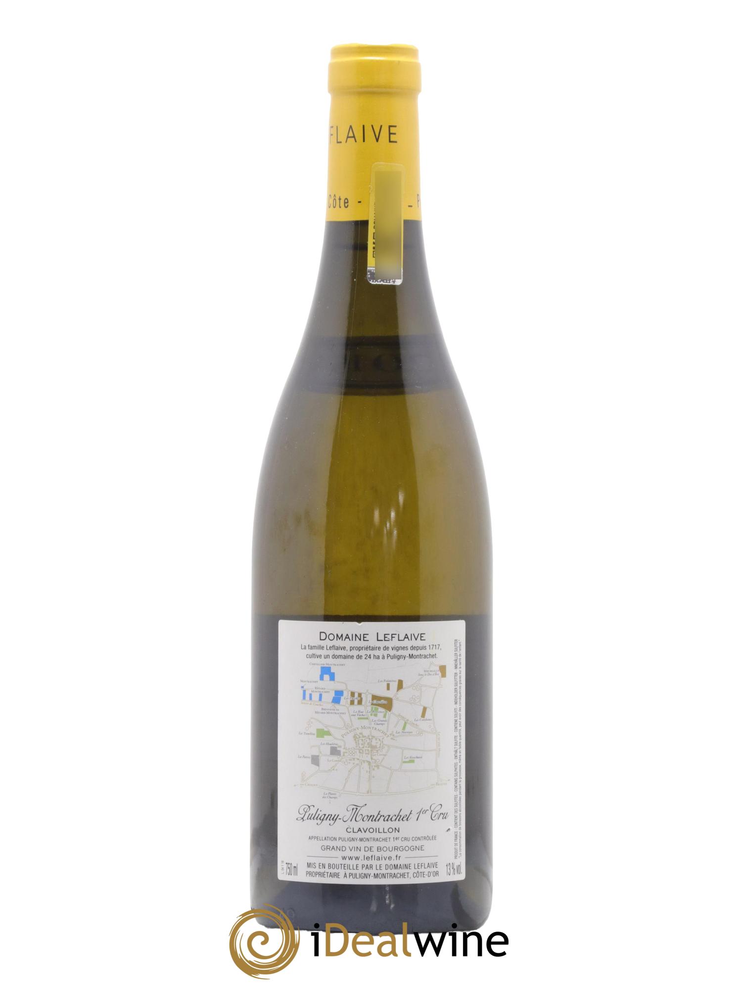 Puligny-Montrachet 1er Cru Clavoillon Leflaive (Domaine)  2016 - Lot de 1 bouteille - 1