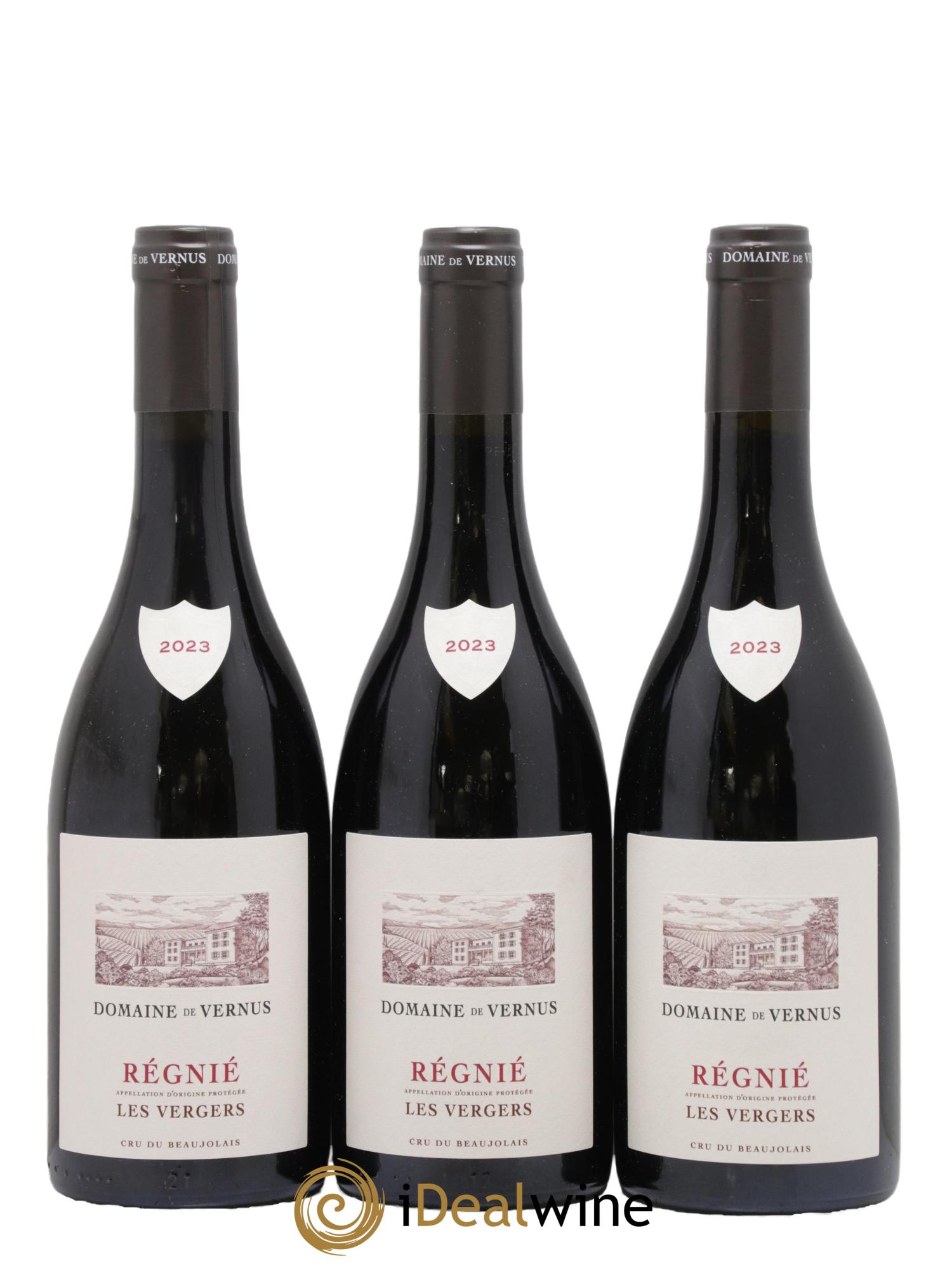 Régnié Les Vergers Domaine de Vernus 2023 - Lot de 3 bouteilles - 0
