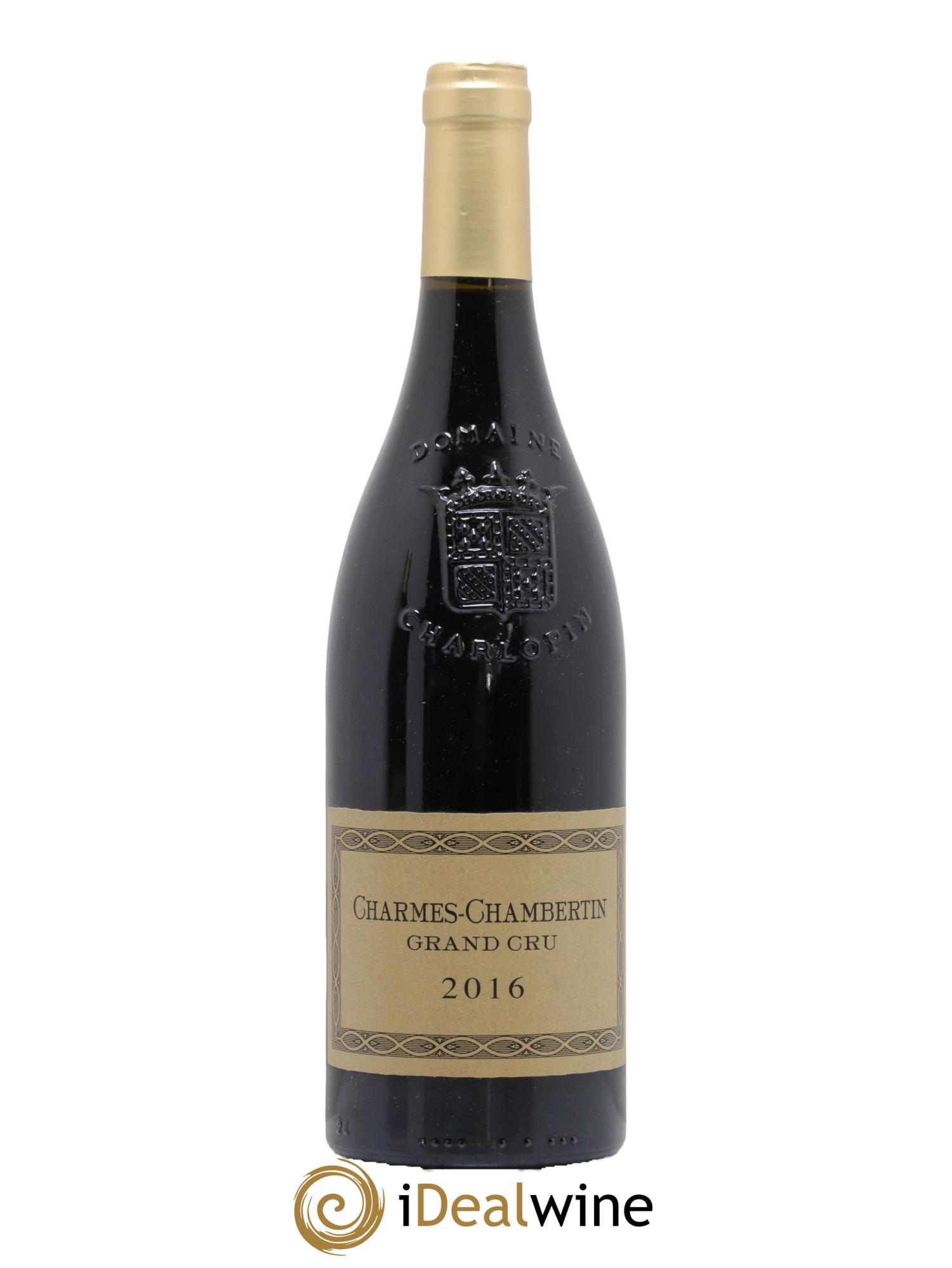Charmes-Chambertin Grand Cru Charlopin-Parizot 2016 - Lot de 1 bouteille - 0