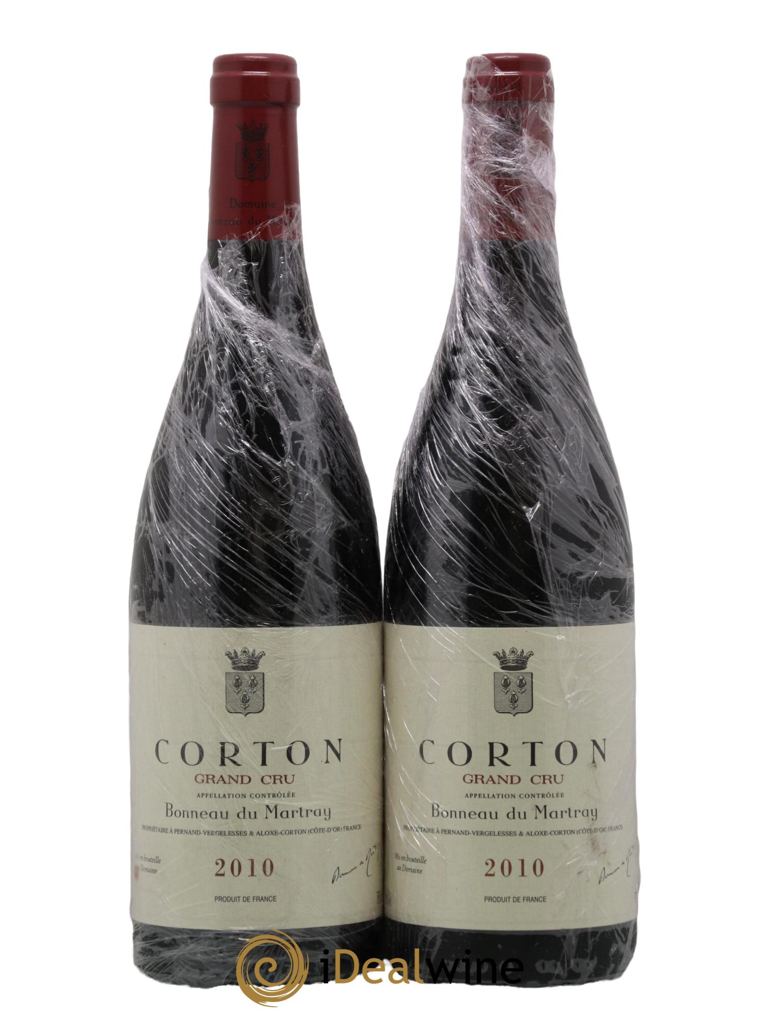 Corton Grand Cru Bonneau du Martray (Domaine) 2010 - Lot de 2 bouteilles - 0