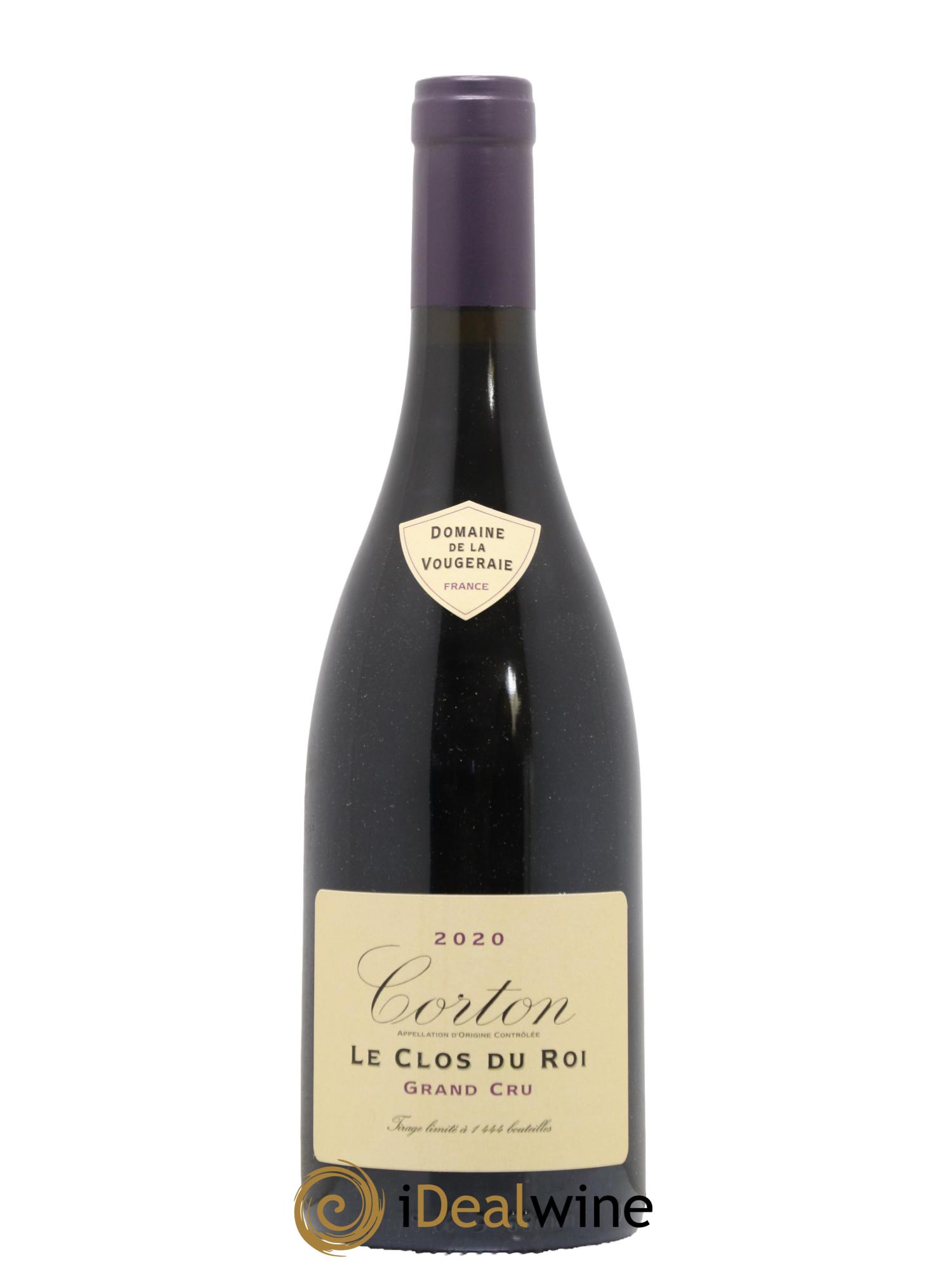 Corton Grand Cru Le Clos du Roi La Vougeraie 2020 - Lot de 1 bouteille - 0