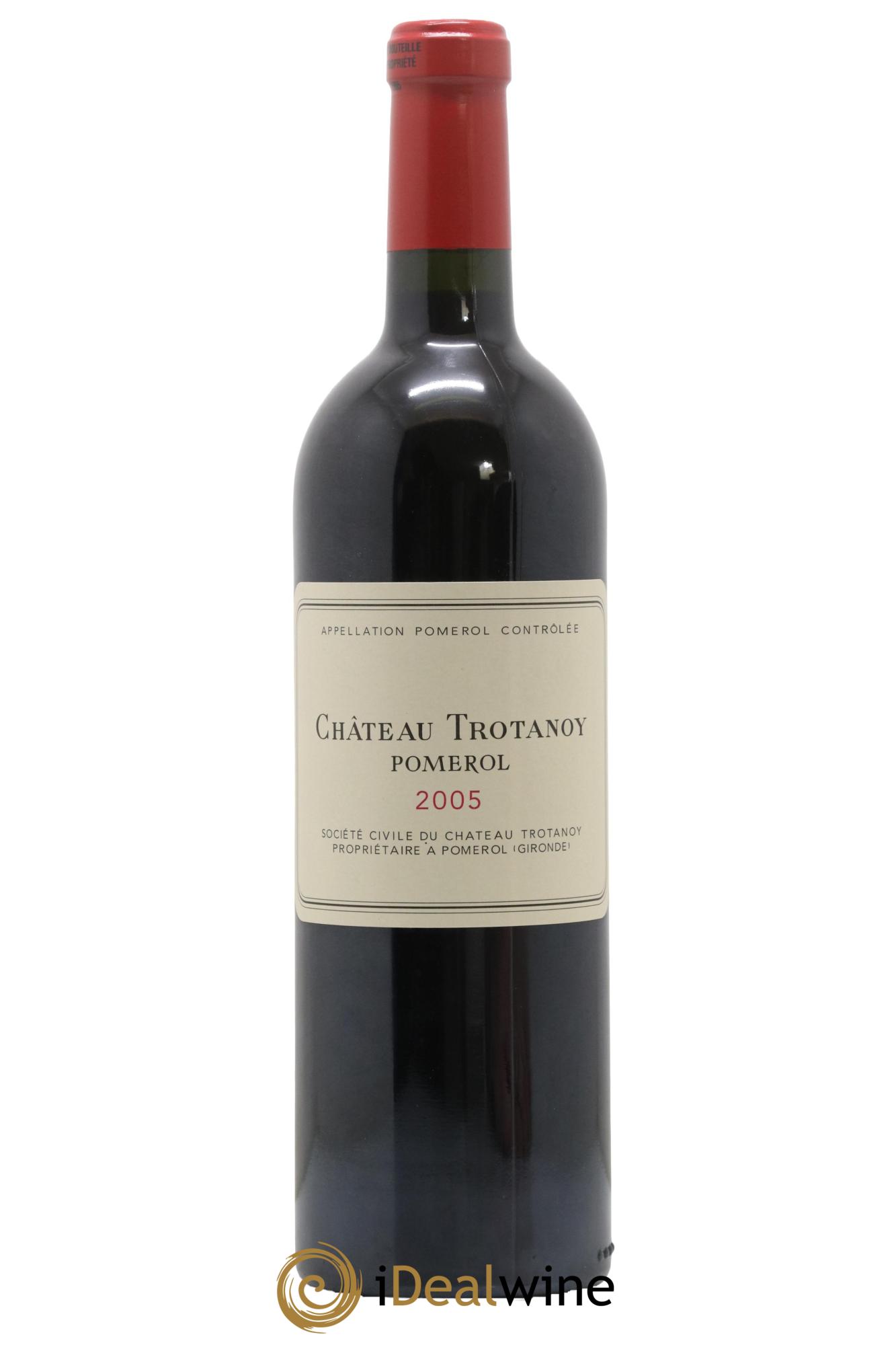 Château Trotanoy 2005 - Lot de 1 bouteille - 0