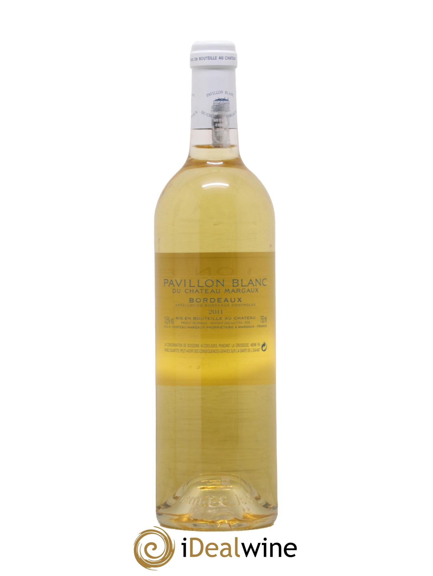 Pavillon Blanc du Château Margaux 2011 - Lot de 1 bouteille - 1