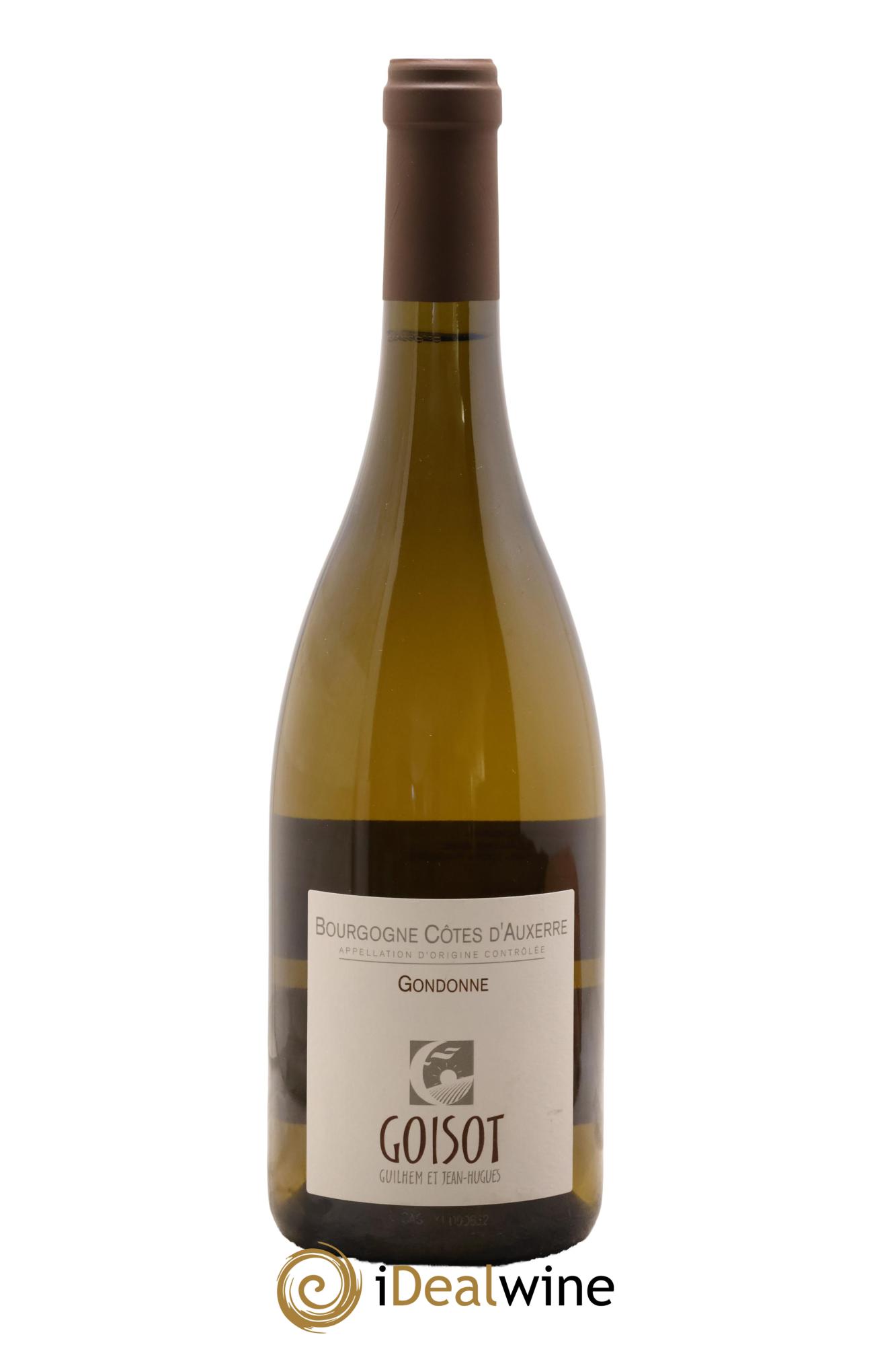 Bourgogne Côtes d'Auxerre Gondonne Goisot 2020 - Lot de 1 bouteille - 0