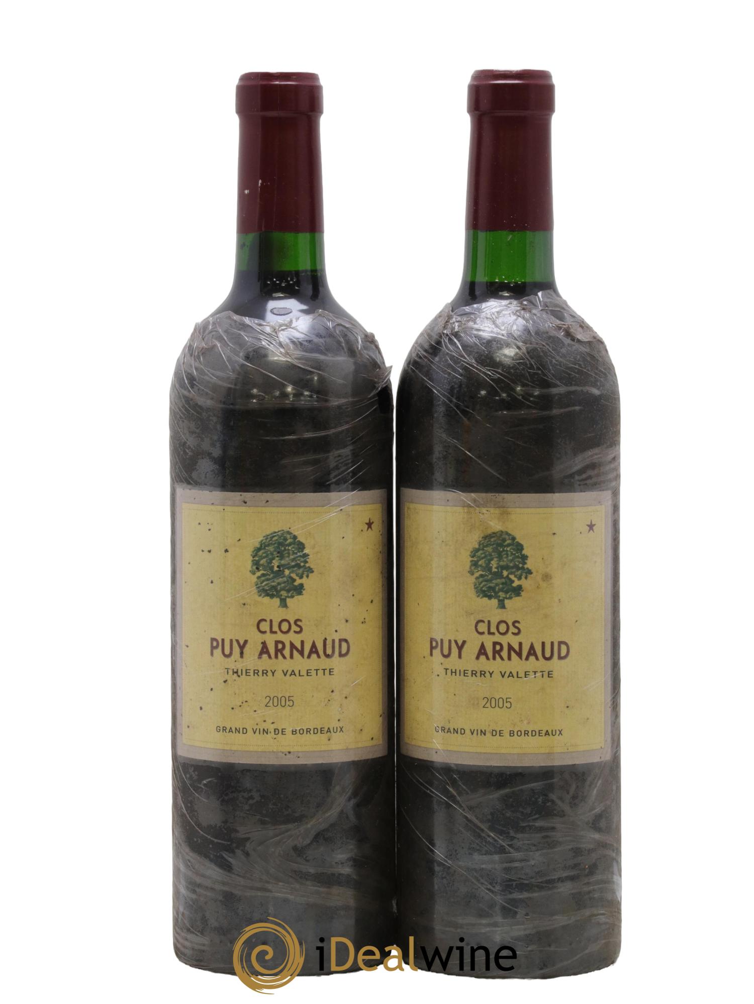 Clos Puy Arnaud 2005 - Lot of 2 bottles - 0
