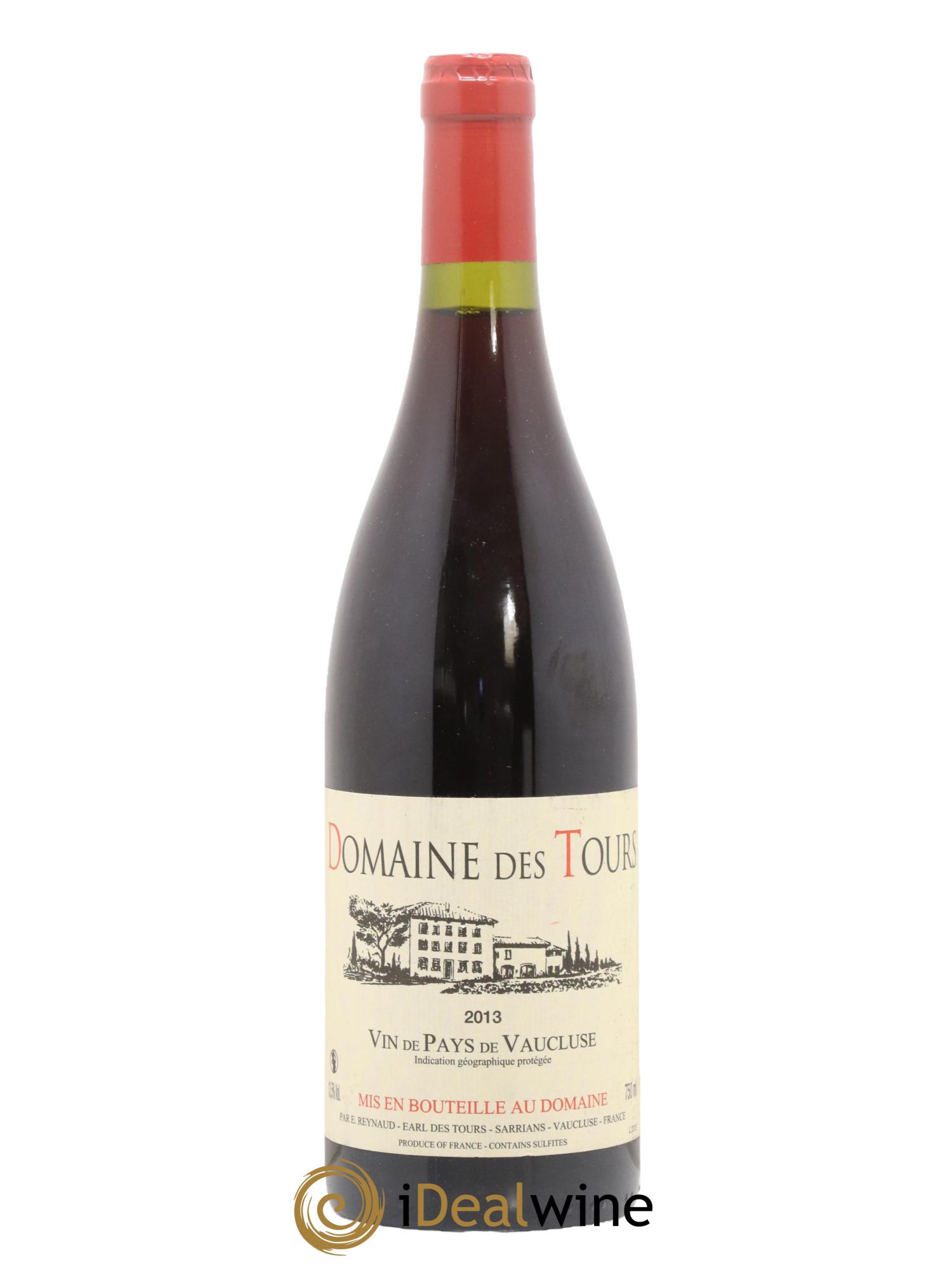 IGP Vaucluse (Vin de Pays de Vaucluse) Domaine des Tours Emmanuel Reynaud 2013 - Posten von 1 Flasche - 0