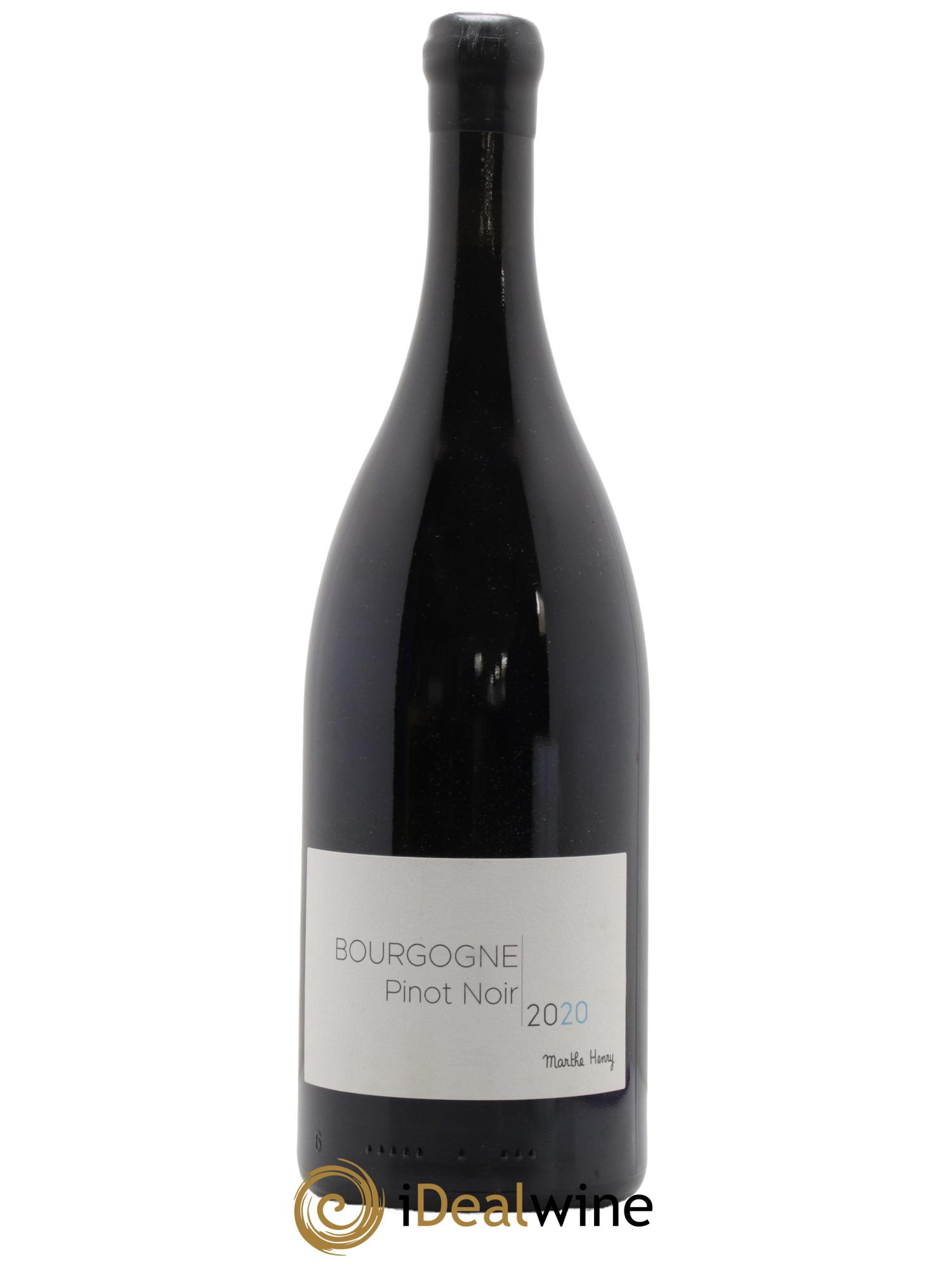 Bourgogne Pinot Noir Boillot Marthe Henry 2020 - Lot de 1 magnum - 0