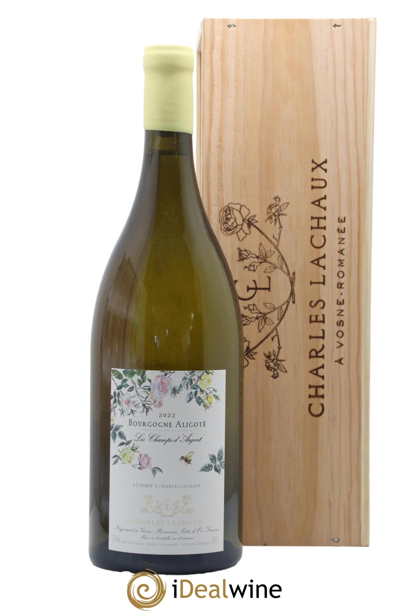 Bourgogne Aligoté Les Champs d'Argent Charles Lachaux  2022 - Lot de 1 magnum - 0