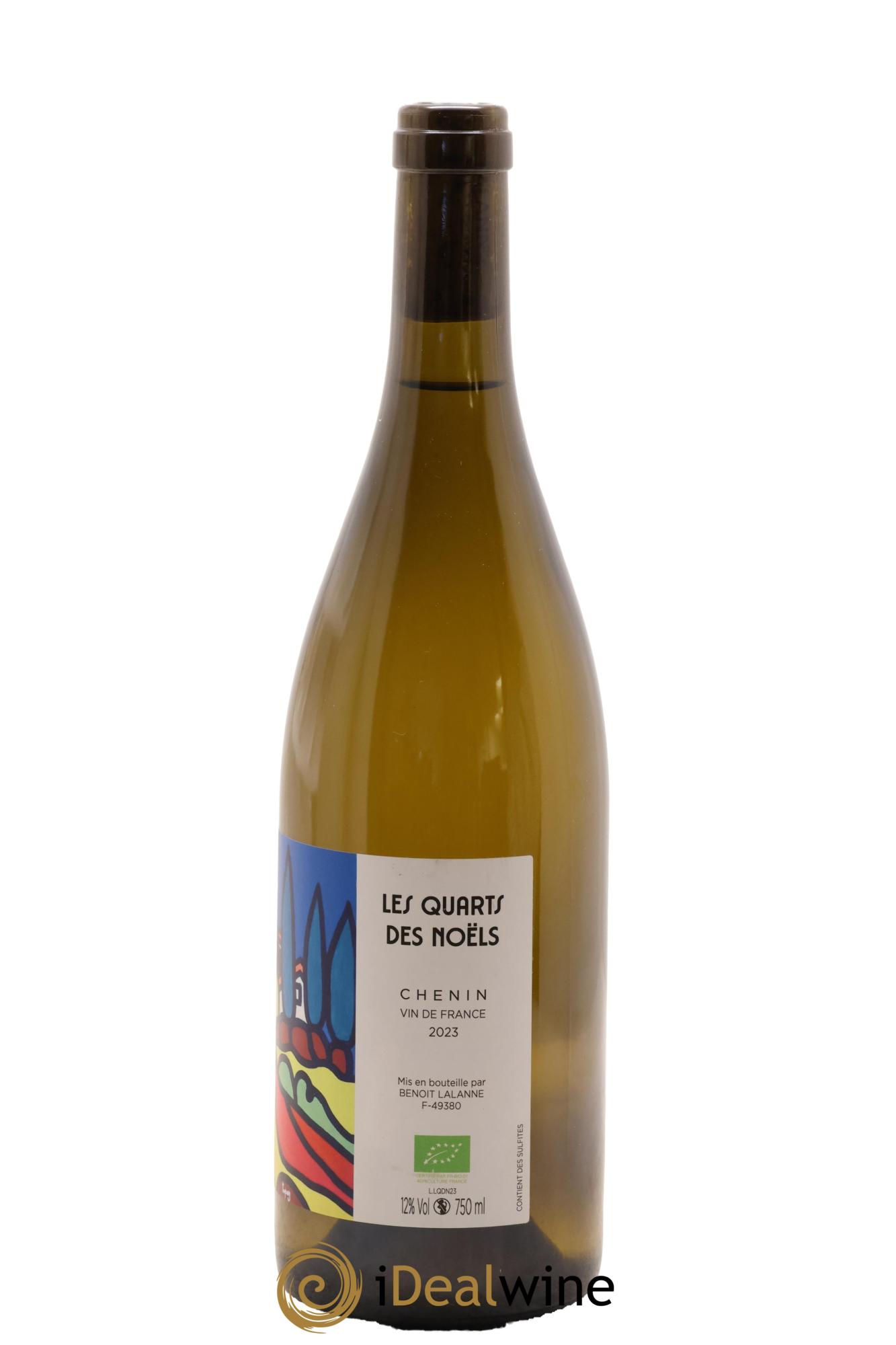 Vin de France Les Quarts des Noëls Benoit Lalanne 2023 - Lot de 1 bouteille - 1