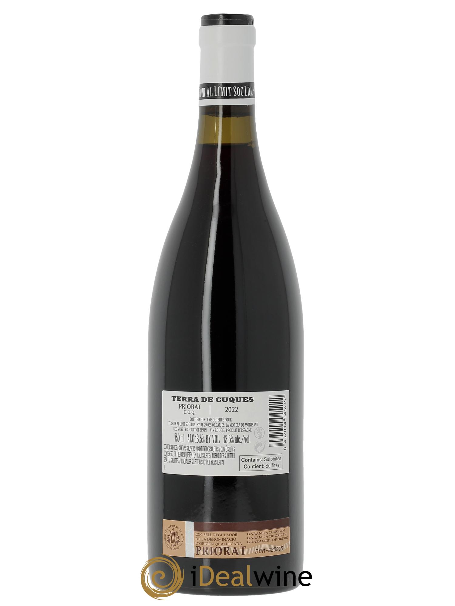 Priorat Terroir al Limit Terra de Cuques  2022 - Lot of 1 bottle - 1