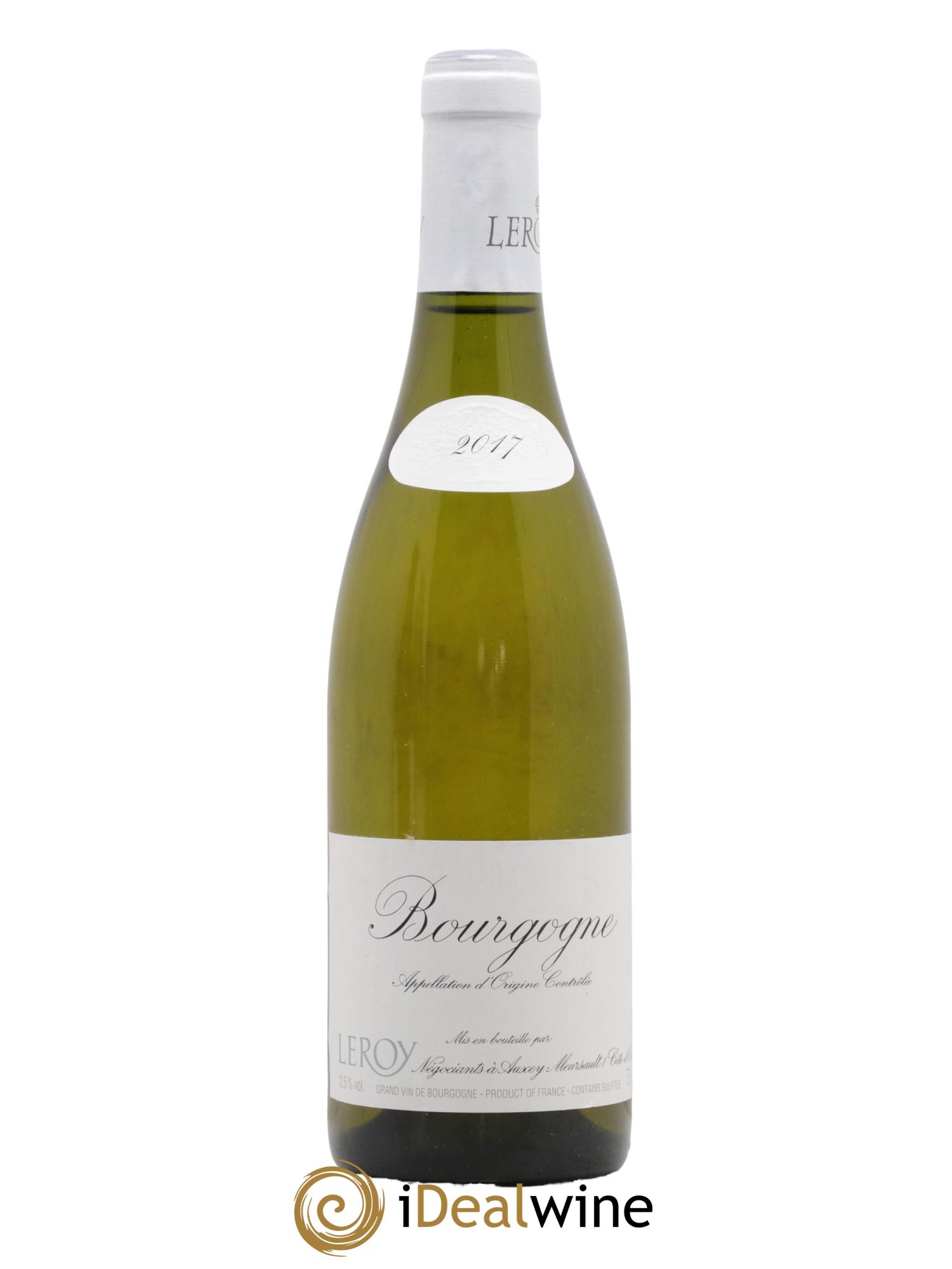 Bourgogne Leroy SA 2017 - Lot de 1 bouteille - 0