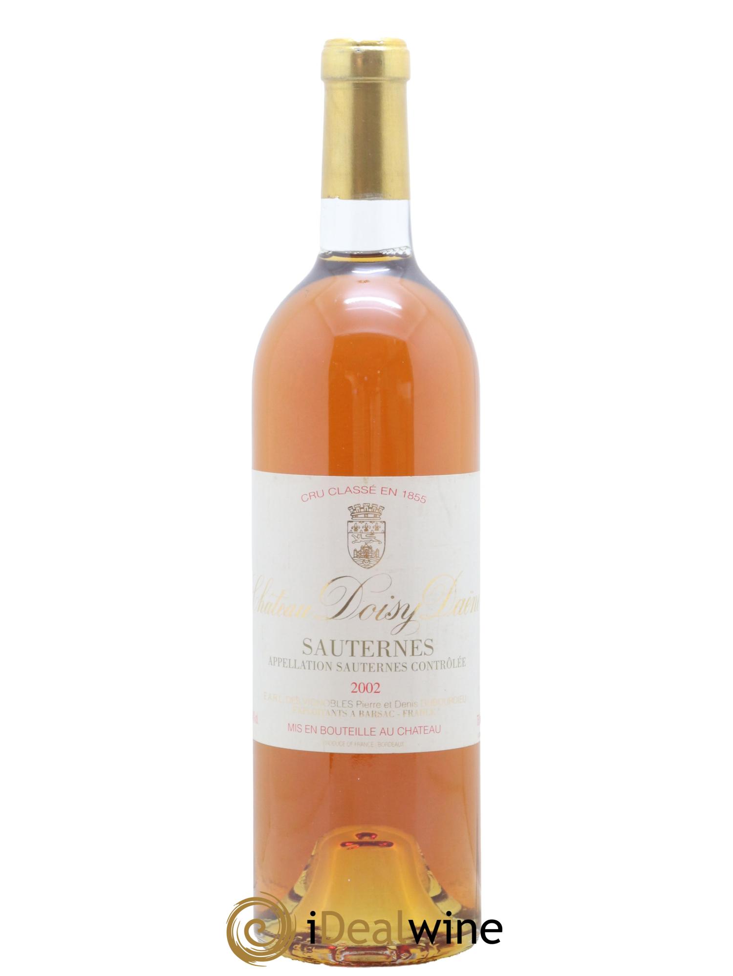 Château Doisy Daëne 2ème Grand Cru Classé 2002 - Lotto di 1 bottiglia - 0