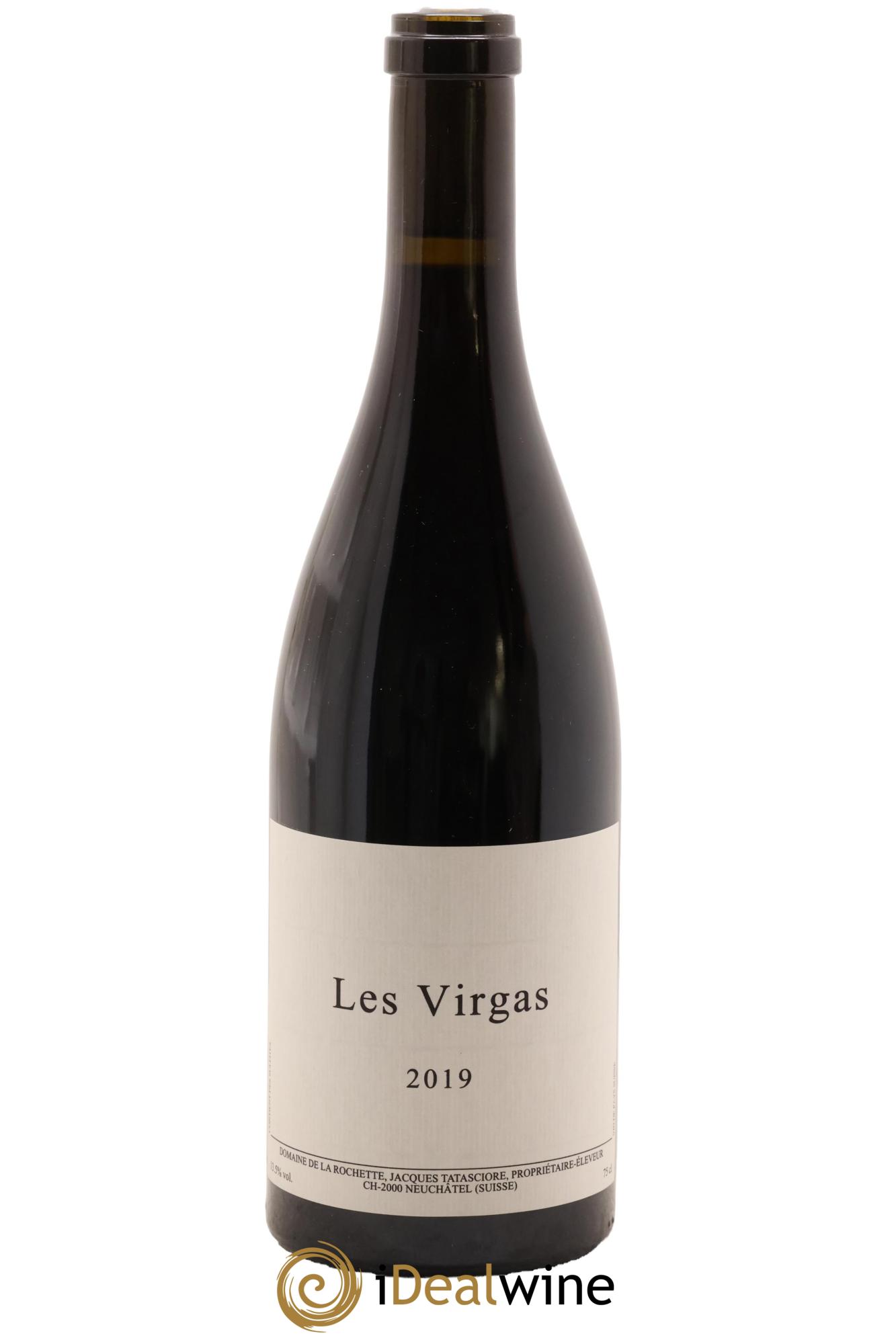 Neuchâtel Les Virgas De La Rochette 2019 - Lotto di 1 bottiglia - 0